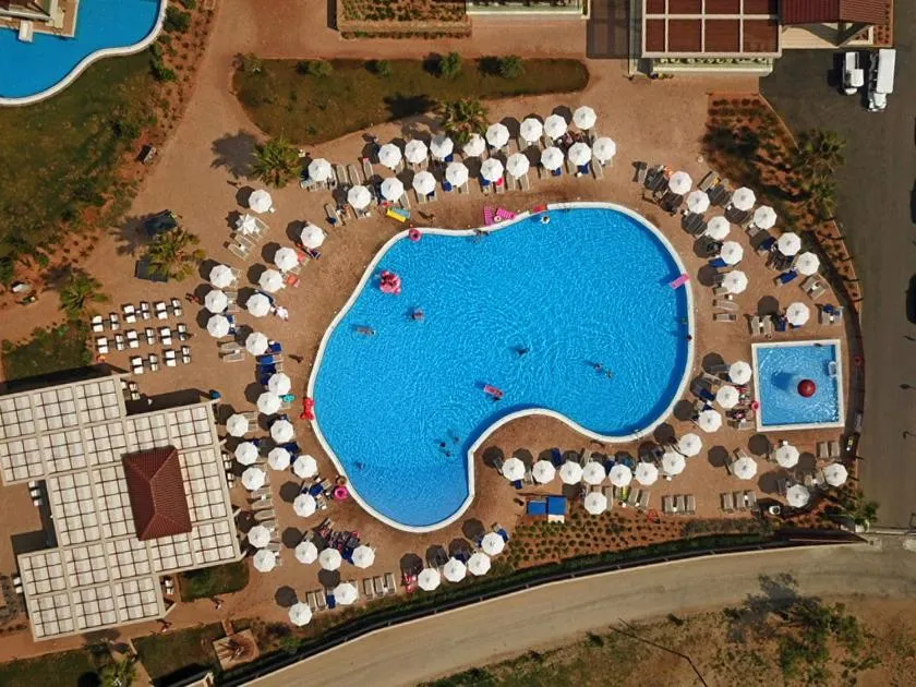 Swimming pool in Almyros Beach