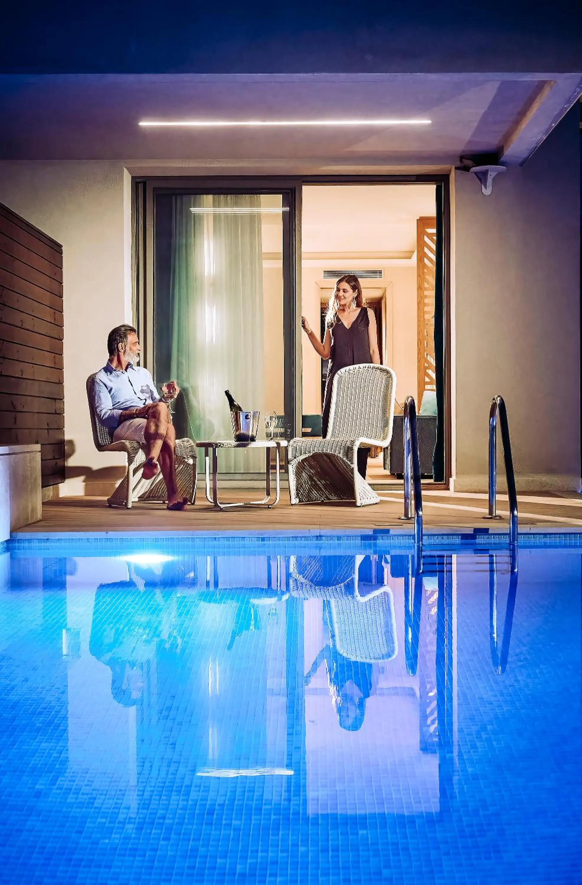 Swimming pool in Almyros Beach