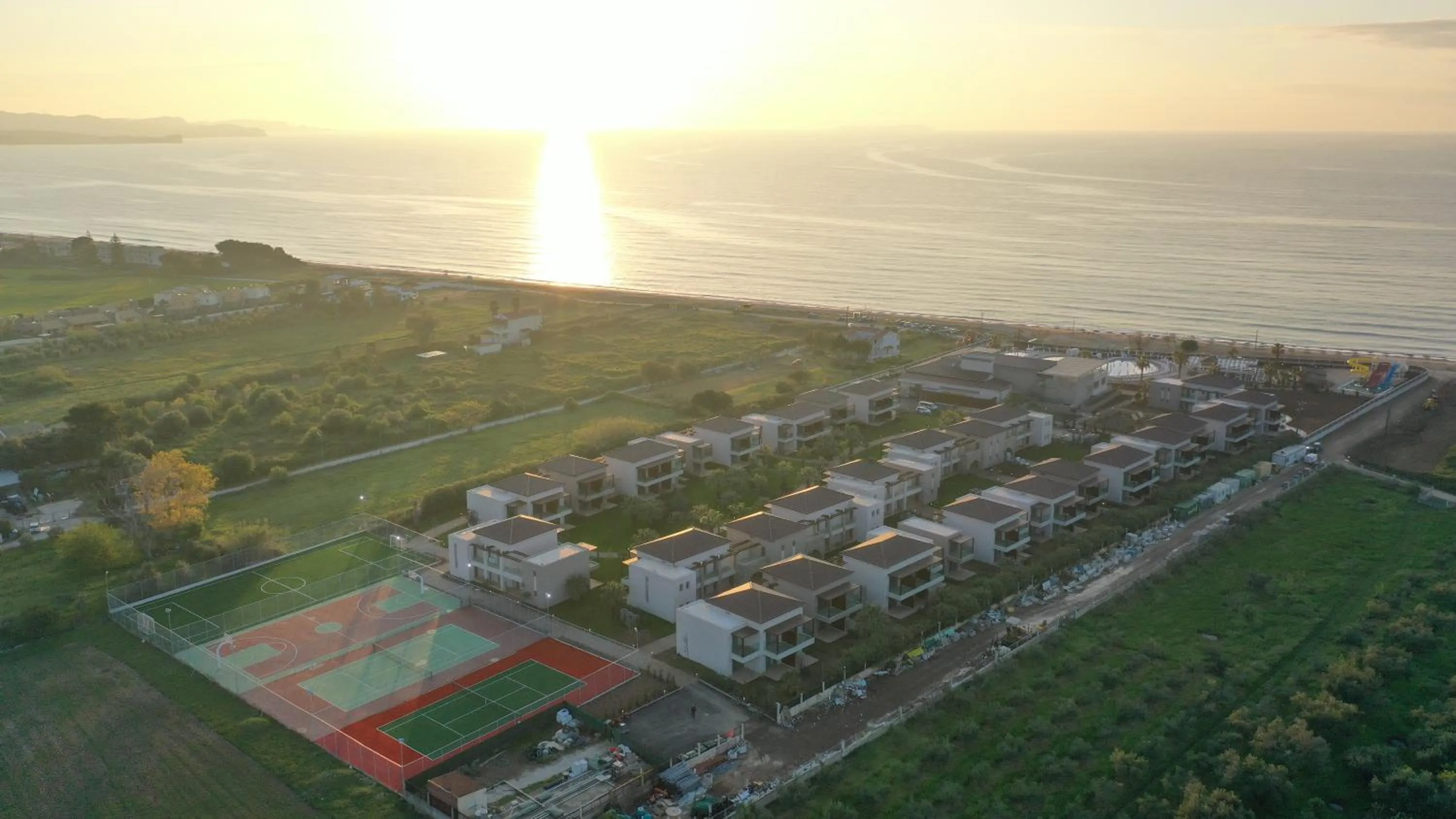 Bird's eye view in Almyros Beach