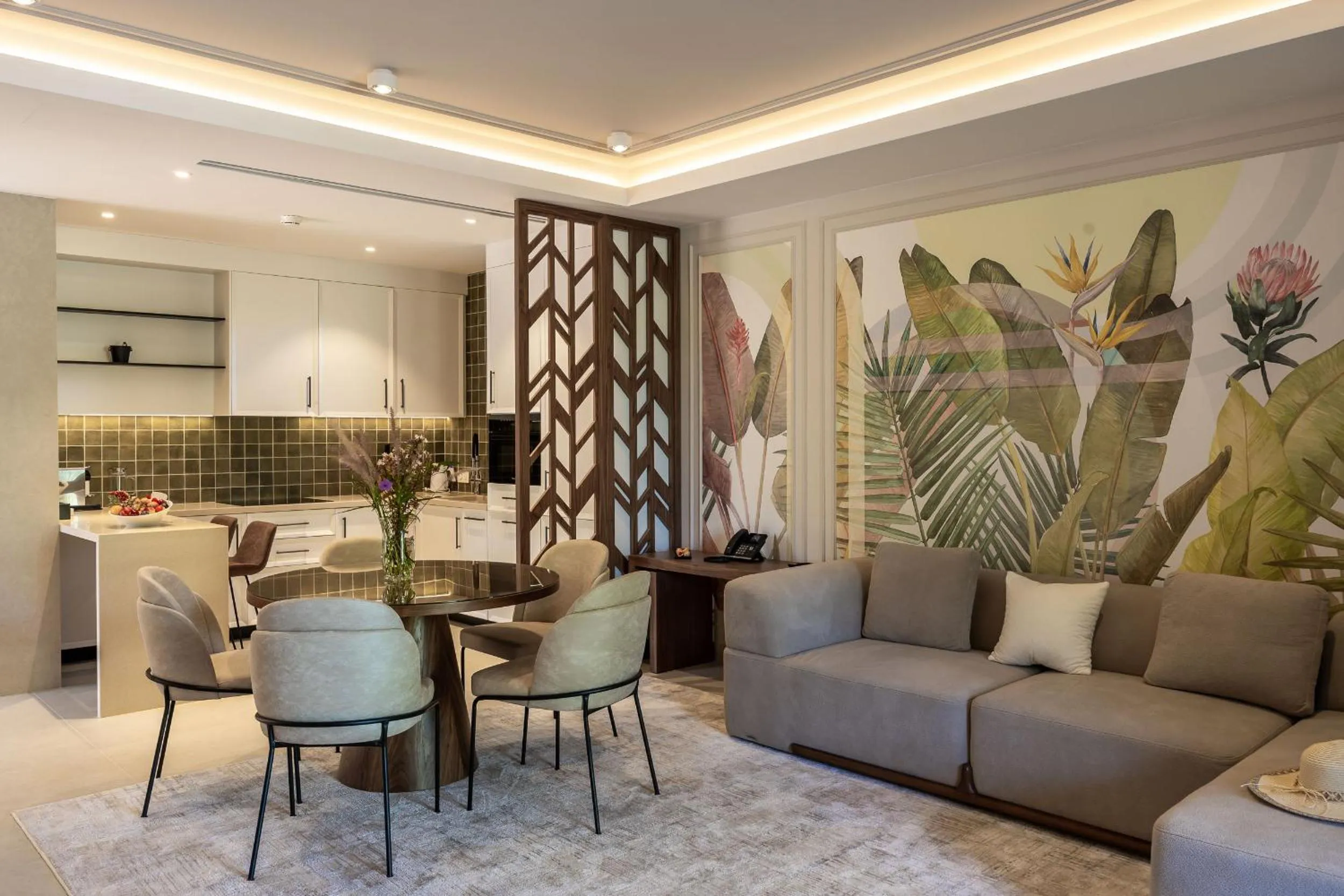 Living room in Almyros Beach