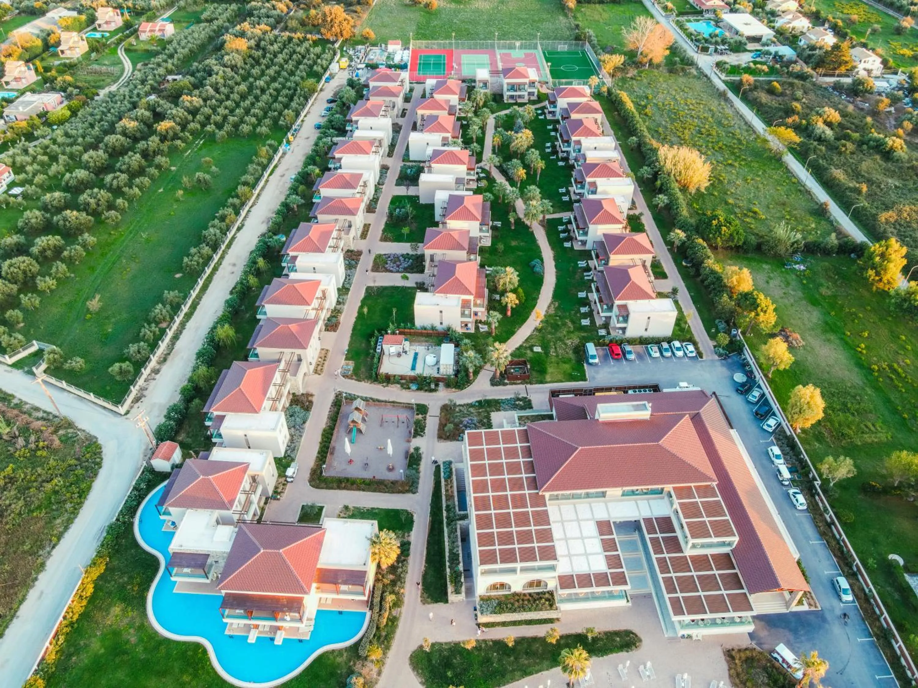 Property building in Almyros Beach