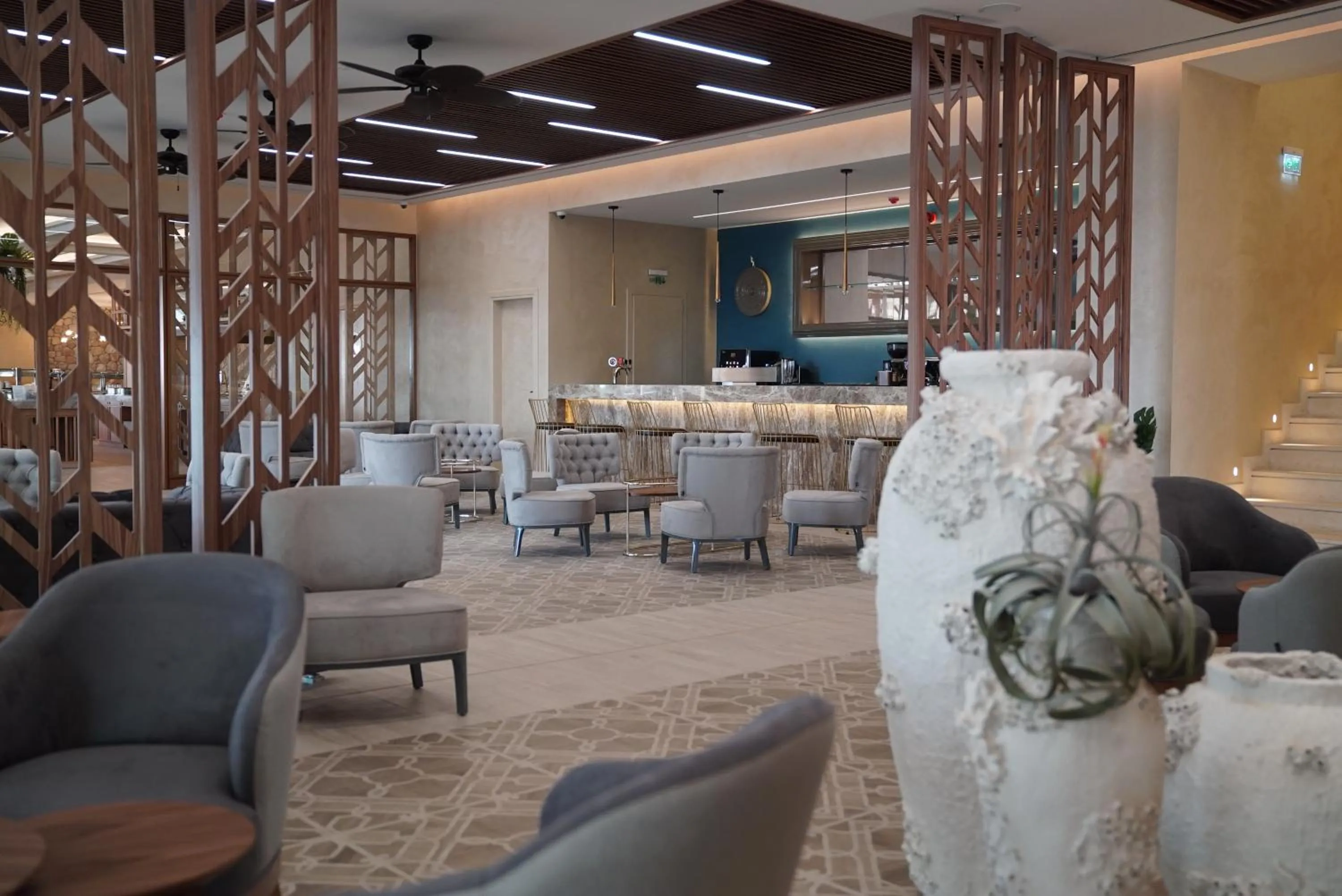 Lounge or bar in Almyros Beach