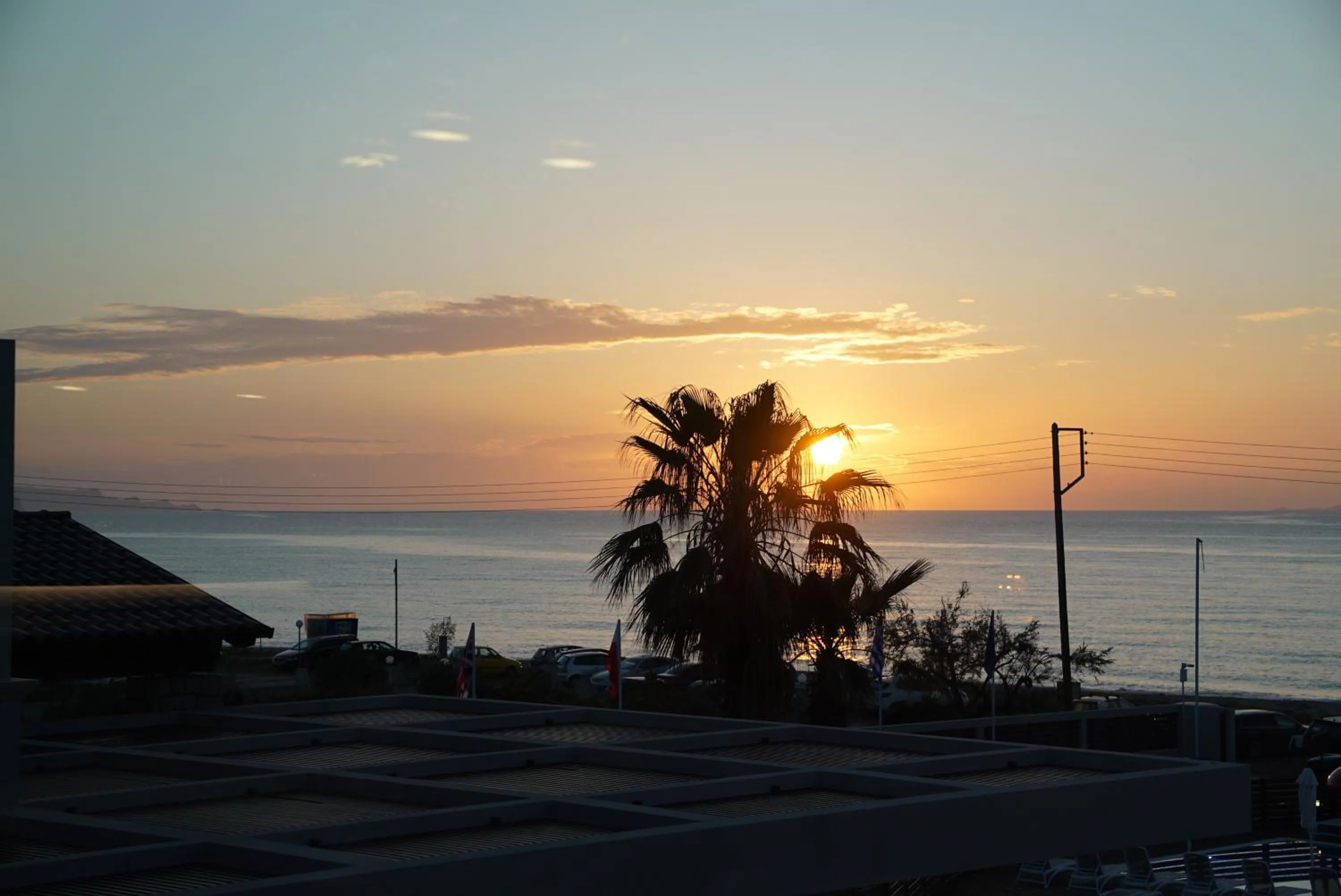 Natural landscape in Almyros Beach