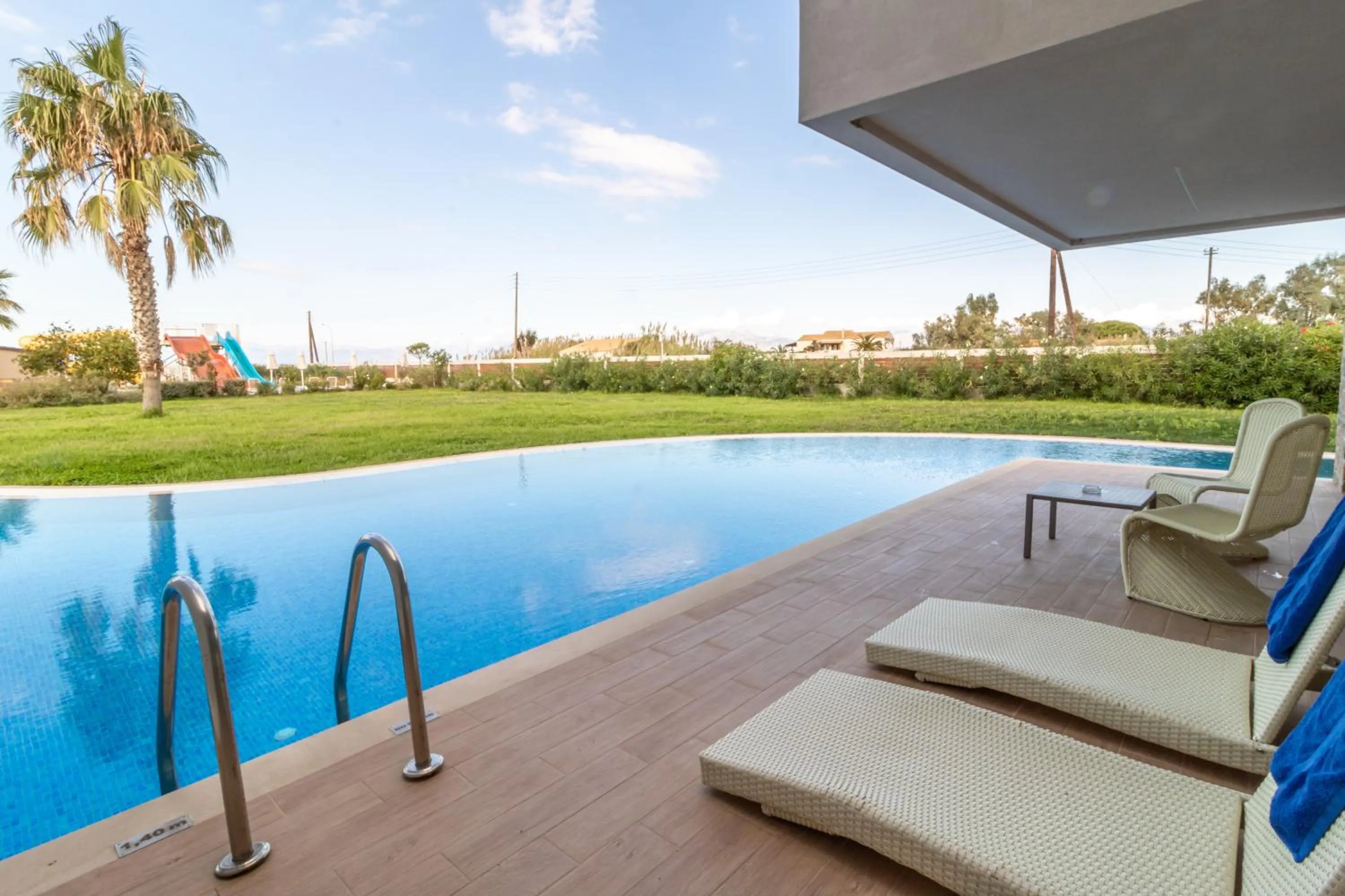 Swimming pool in Almyros Beach