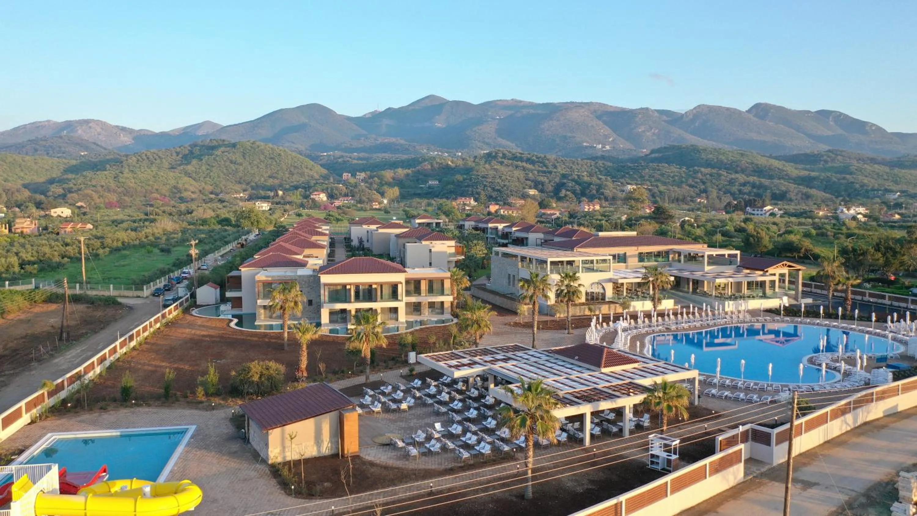 Bird's eye view in Almyros Beach