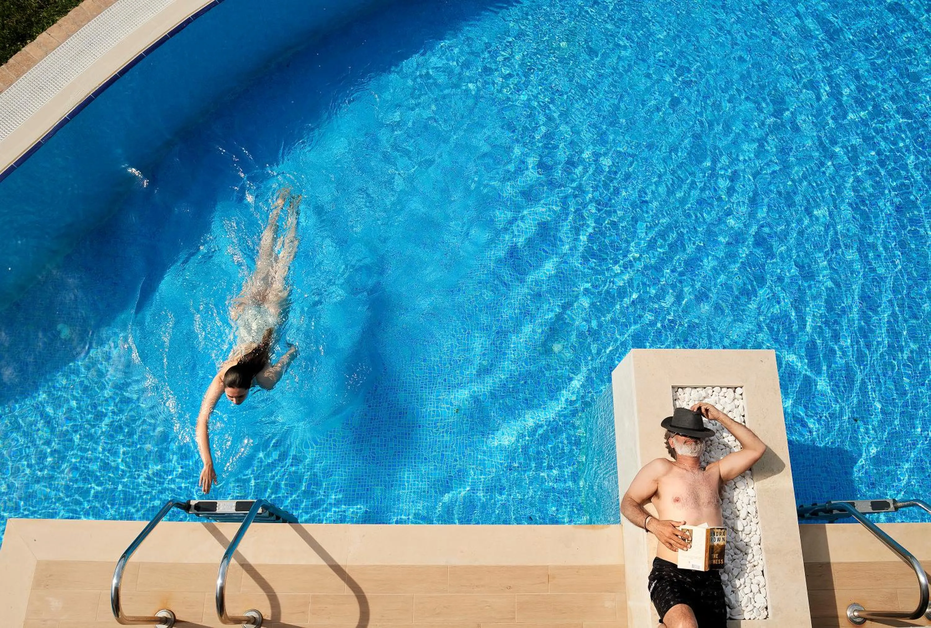 Swimming pool in Almyros Beach