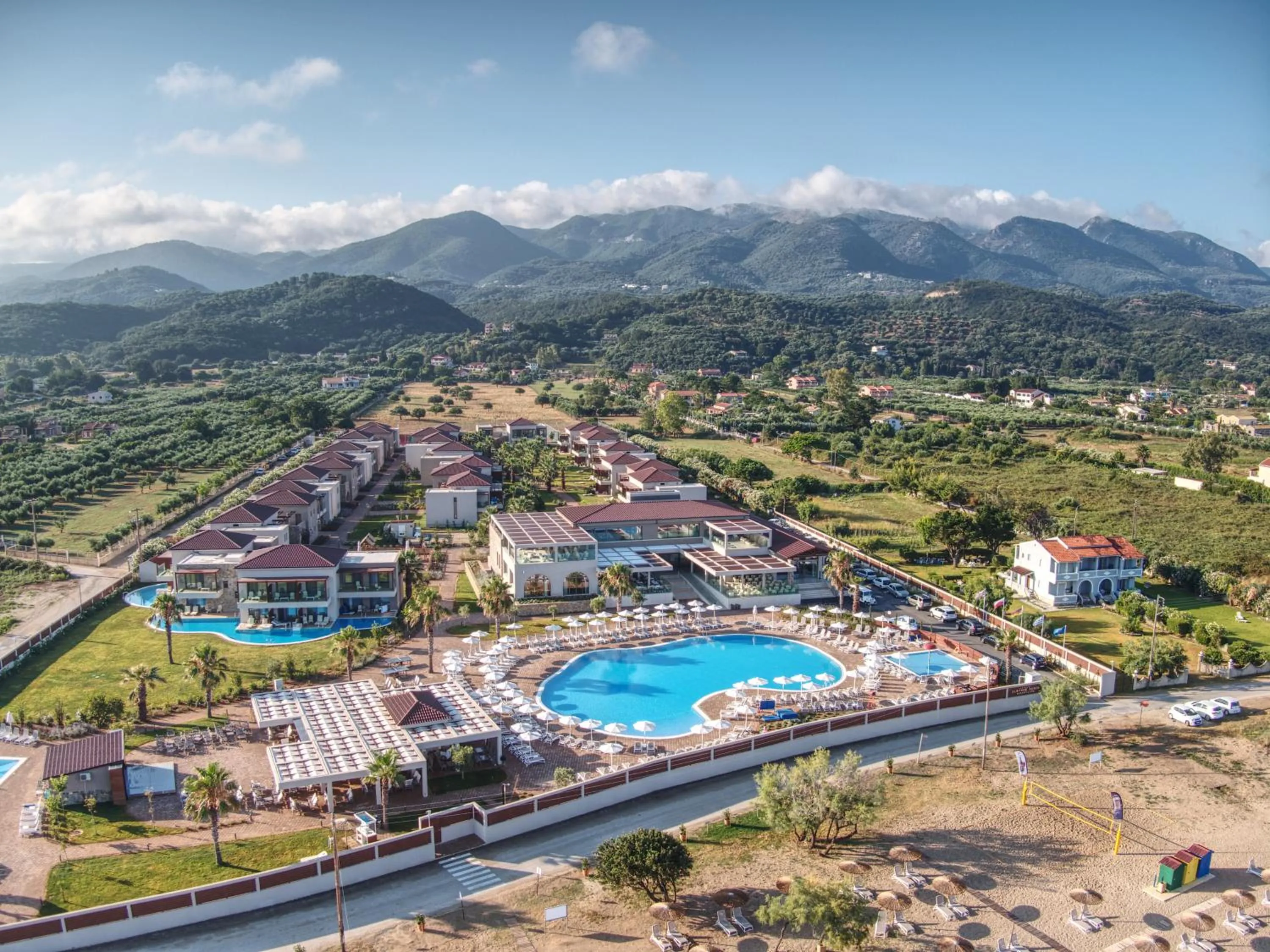 Bird's eye view in Almyros Beach
