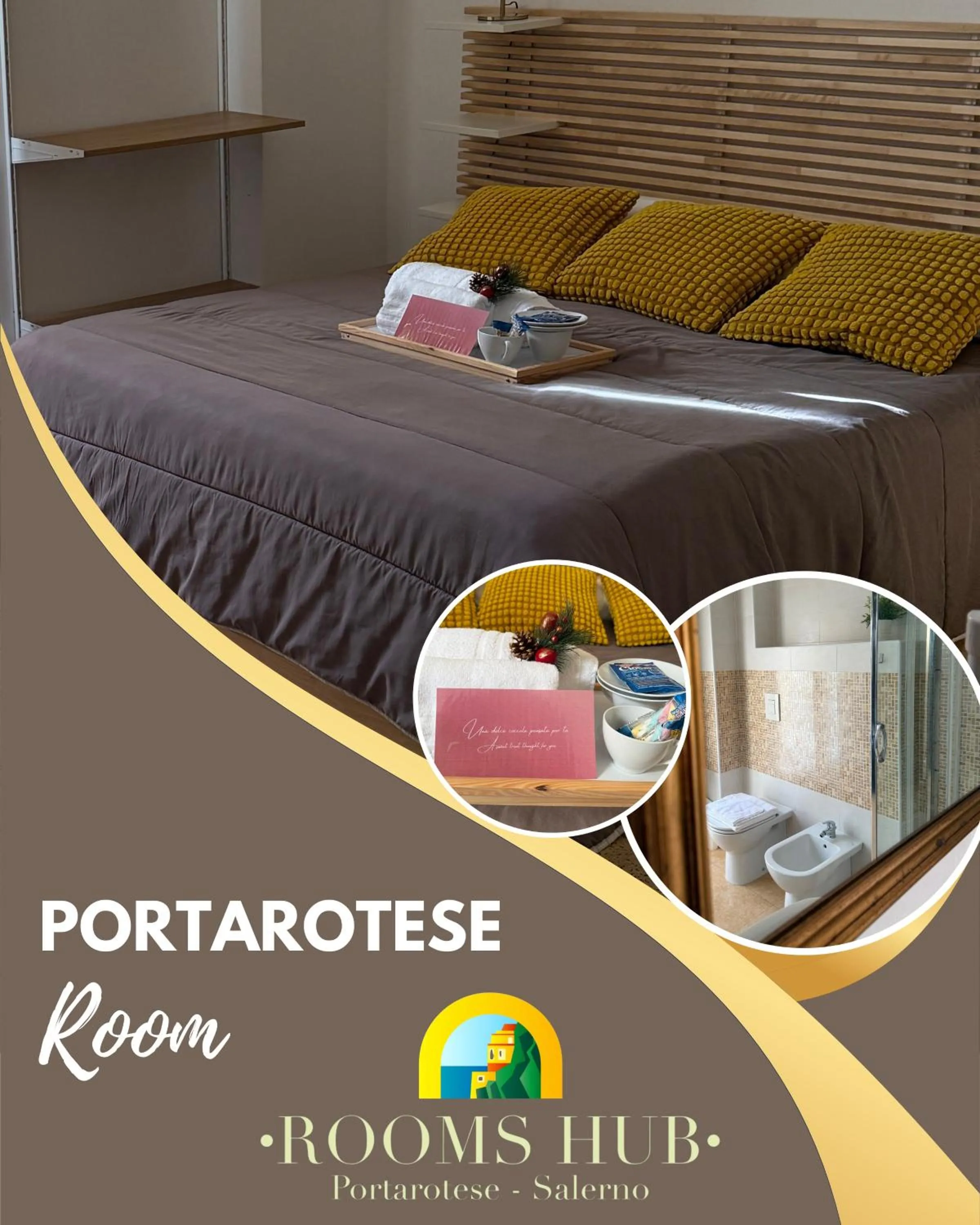 Bed in Rooms hub Portarotese