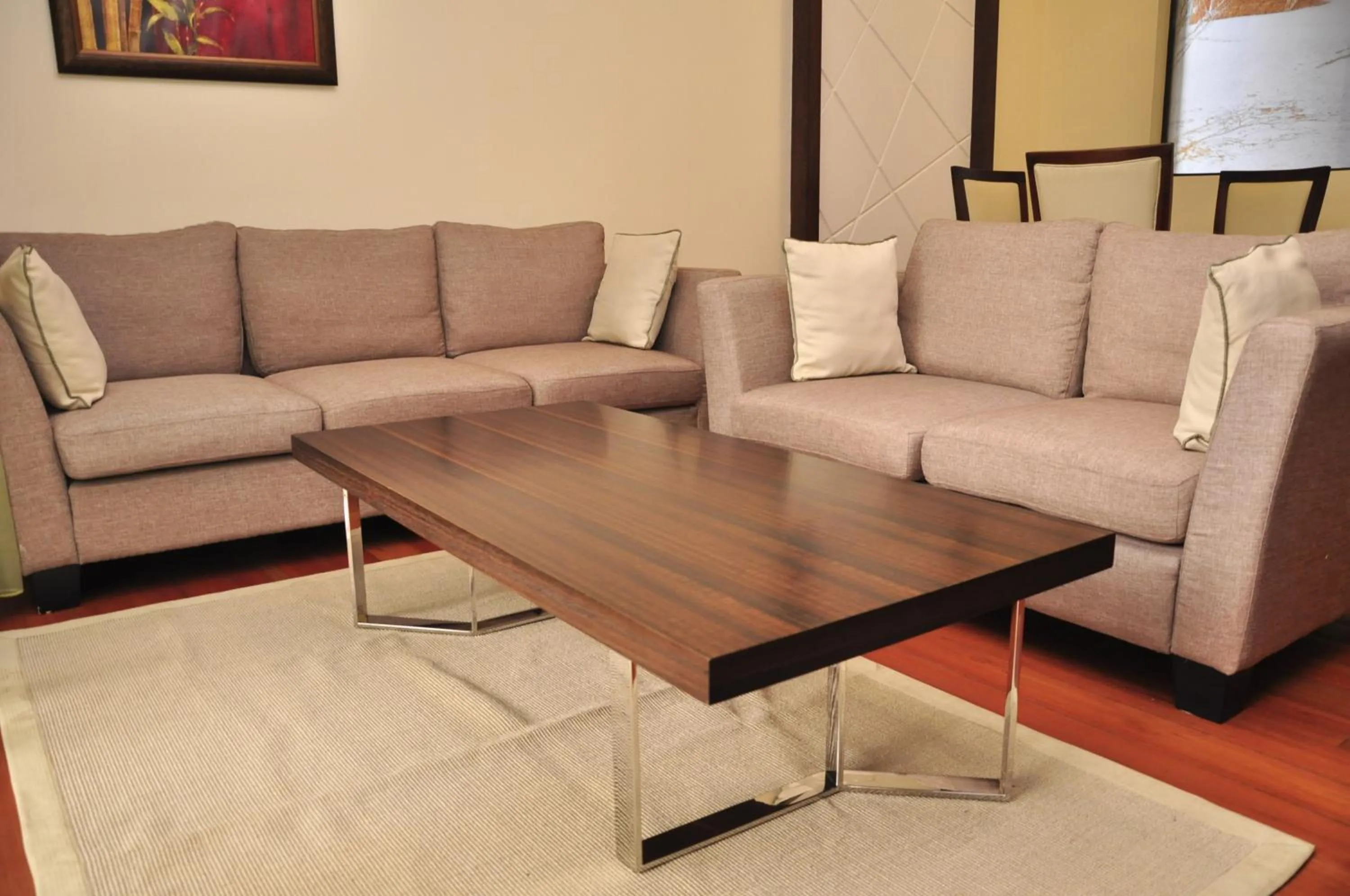 Seating area in Sigona Golf Club