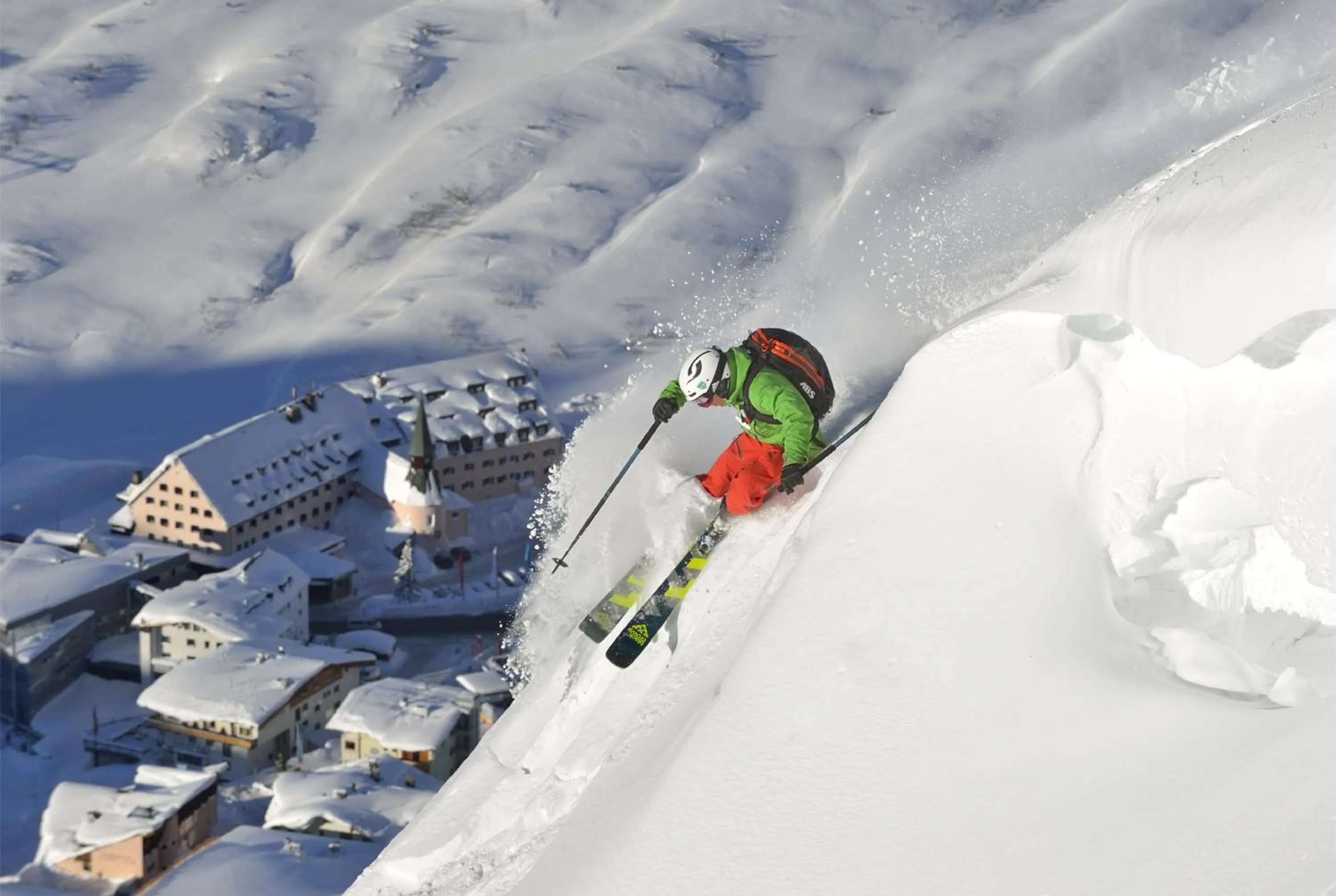 Skiing in Hotel Maiensee