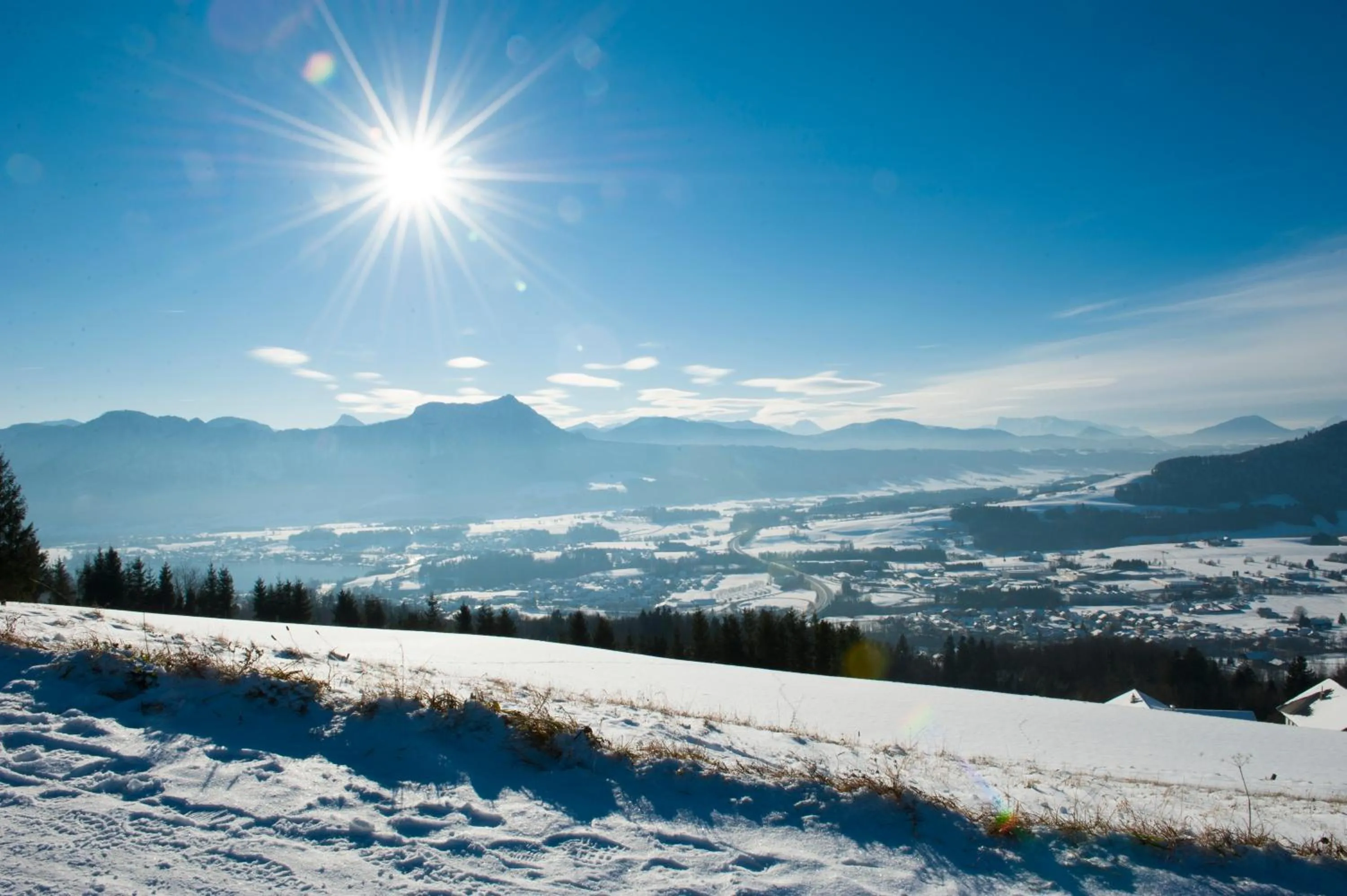 Natural landscape in Pension Irlingerhof