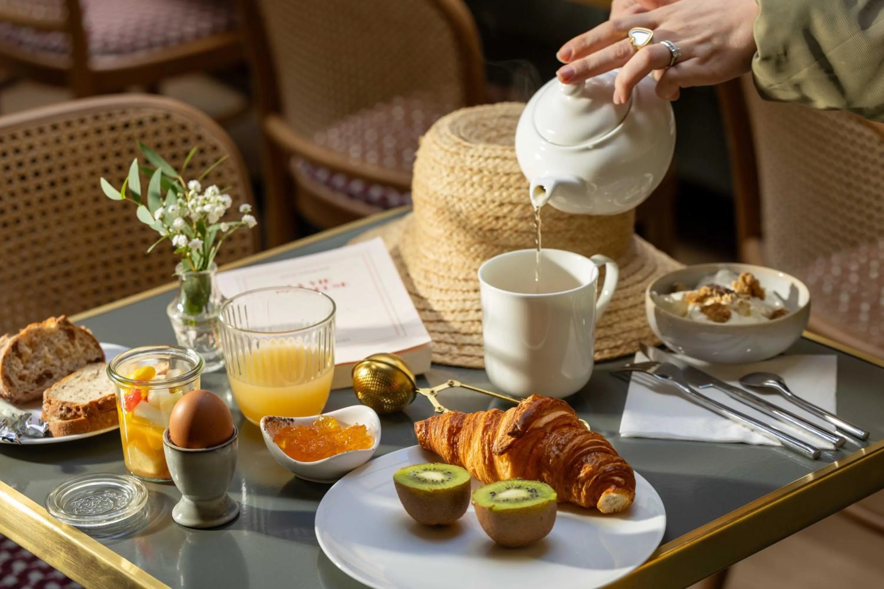 Breakfast in Hôtel Casimir