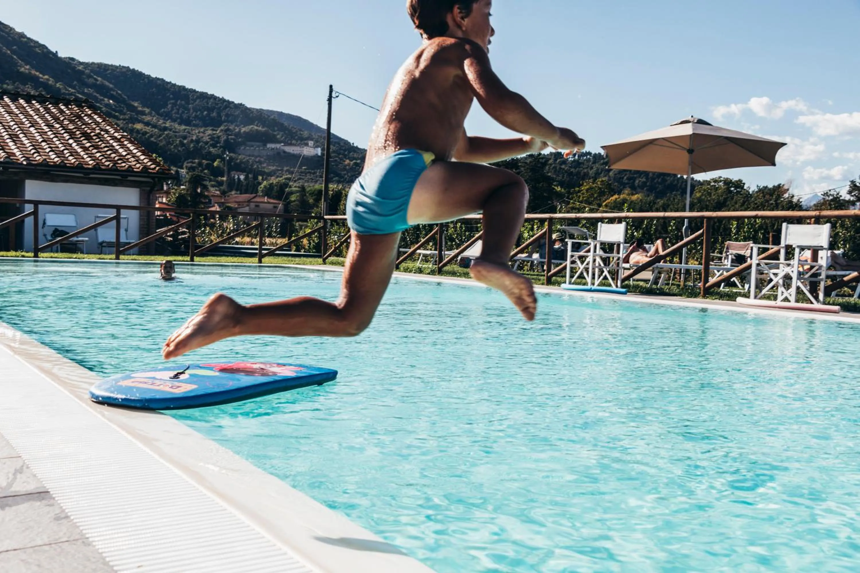 Swimming pool in Tenuta San Giovanni Lucca
