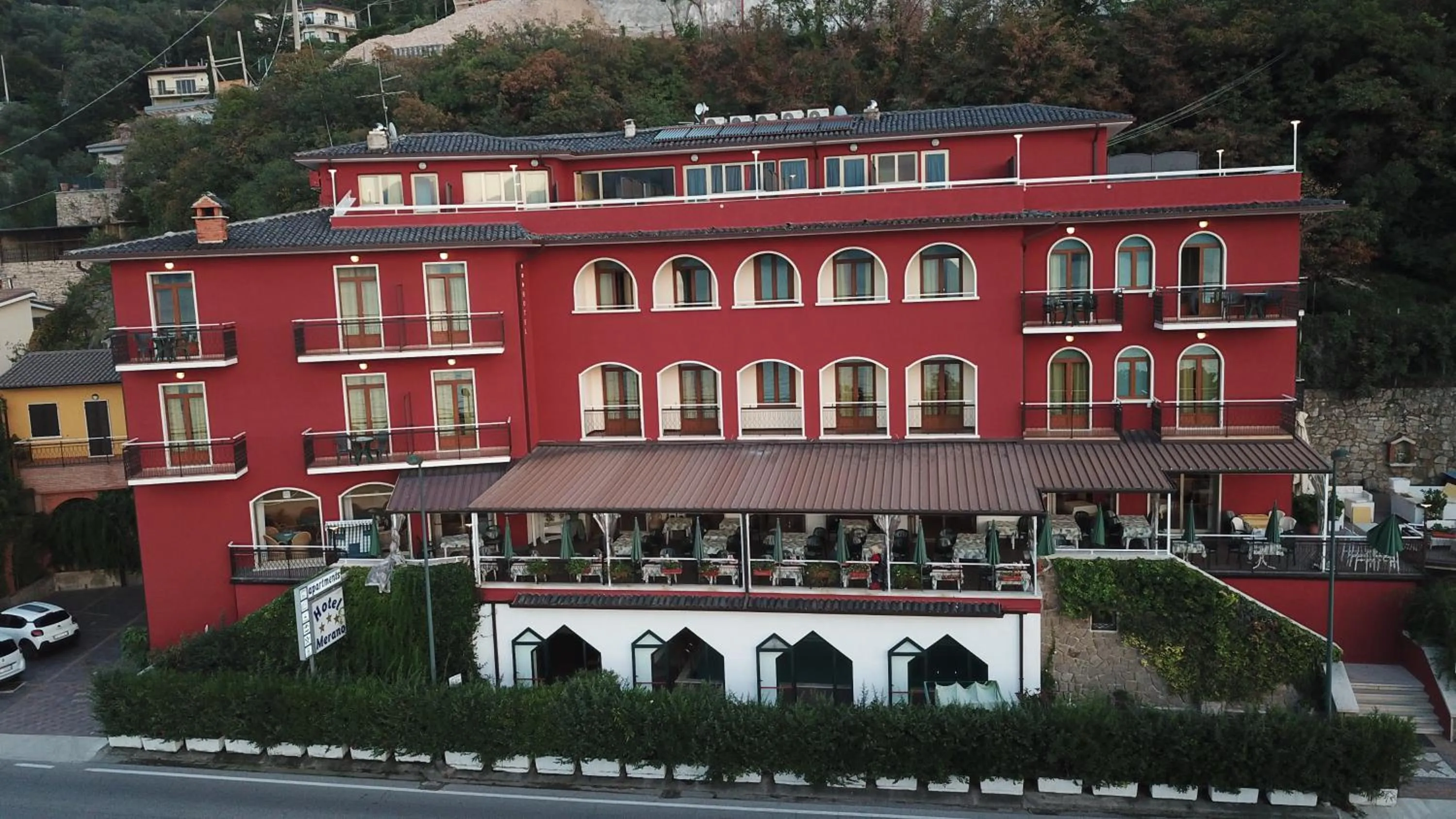 Property building in Hotel Merano