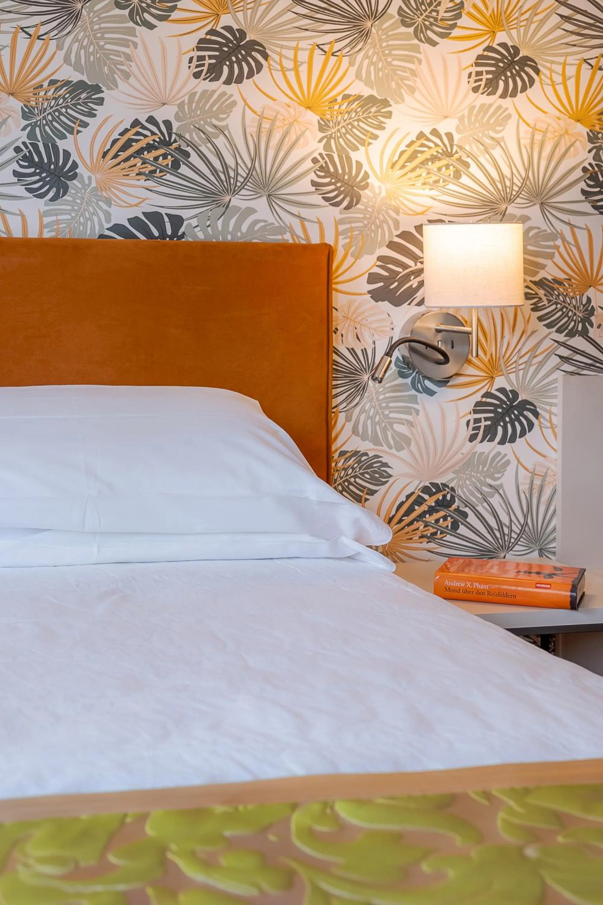 Bed in Hotel Catullo