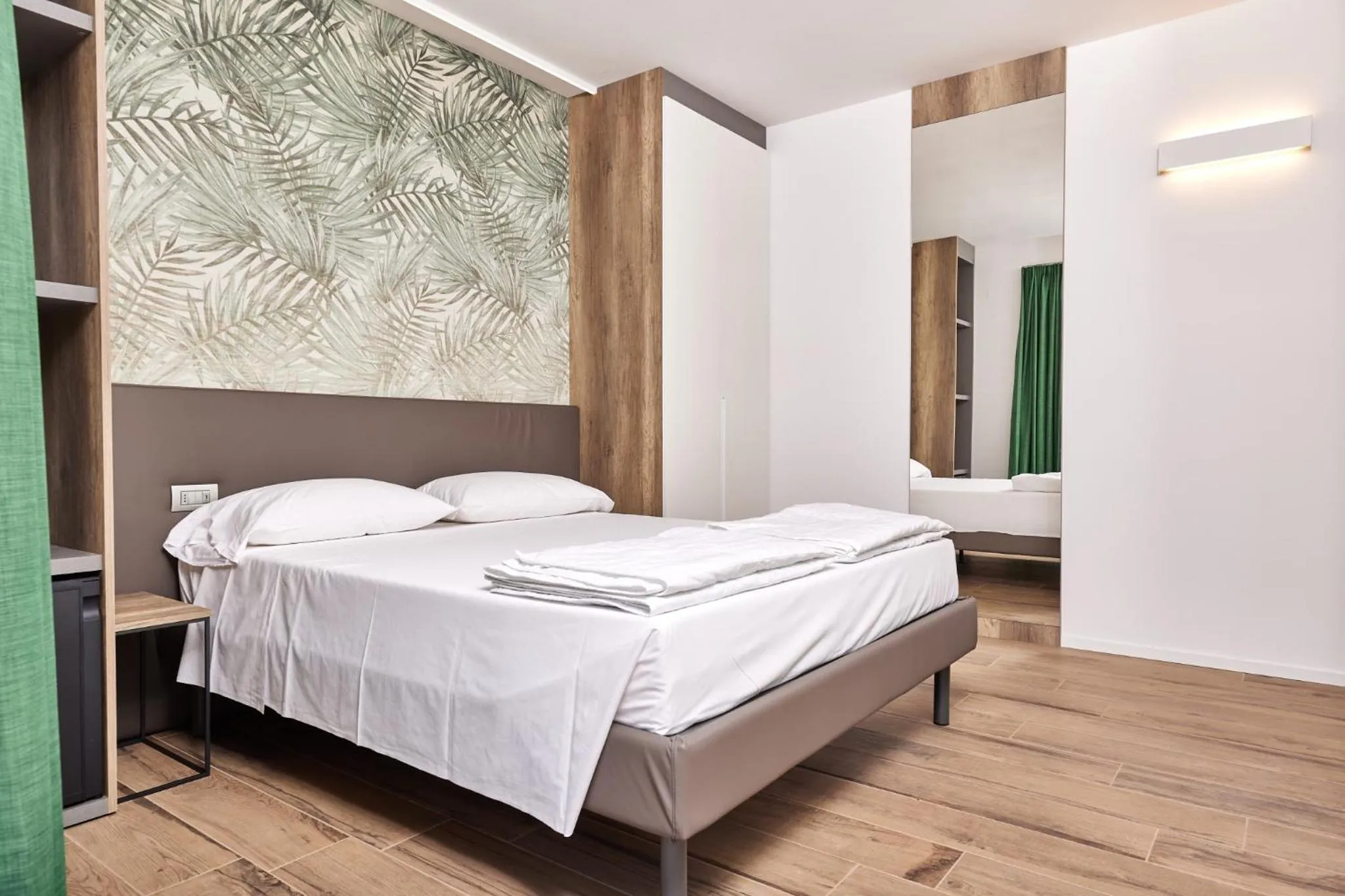 Bed in Hotel Catullo