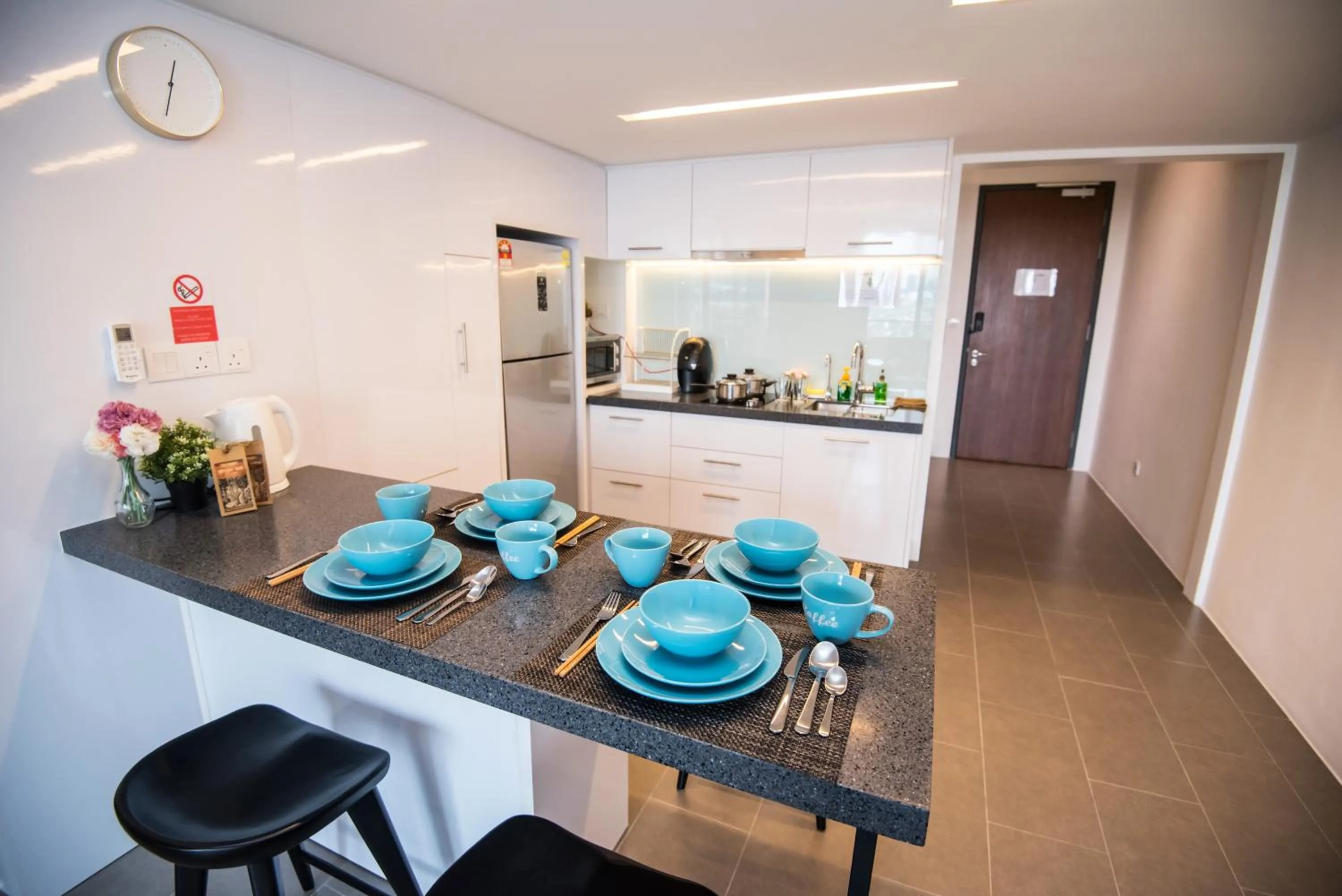 Kitchen or kitchenette in KL Sentral Bangsar Suites (EST) by Luxury Suites Asia