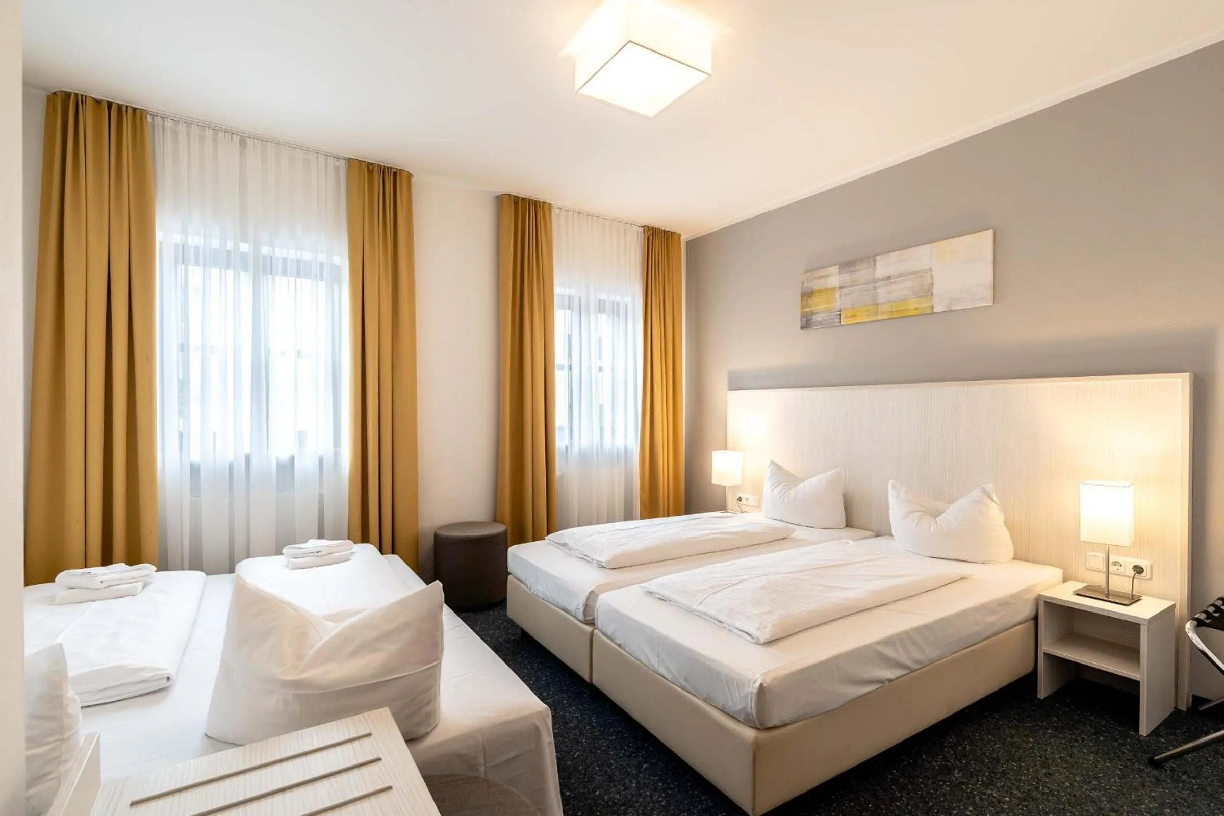 Bed in Hotel Wandinger Hof