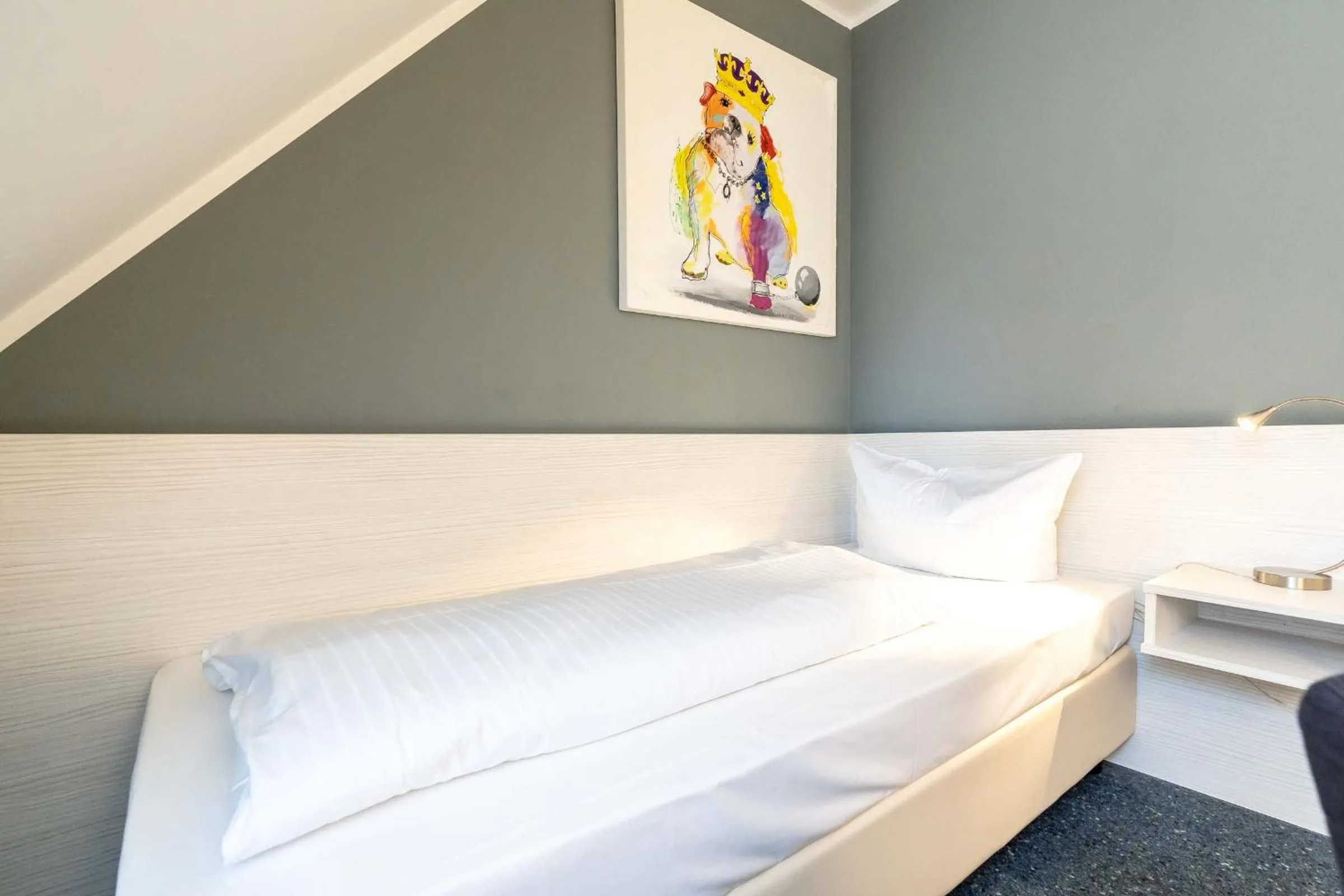 Bed in Hotel Wandinger Hof