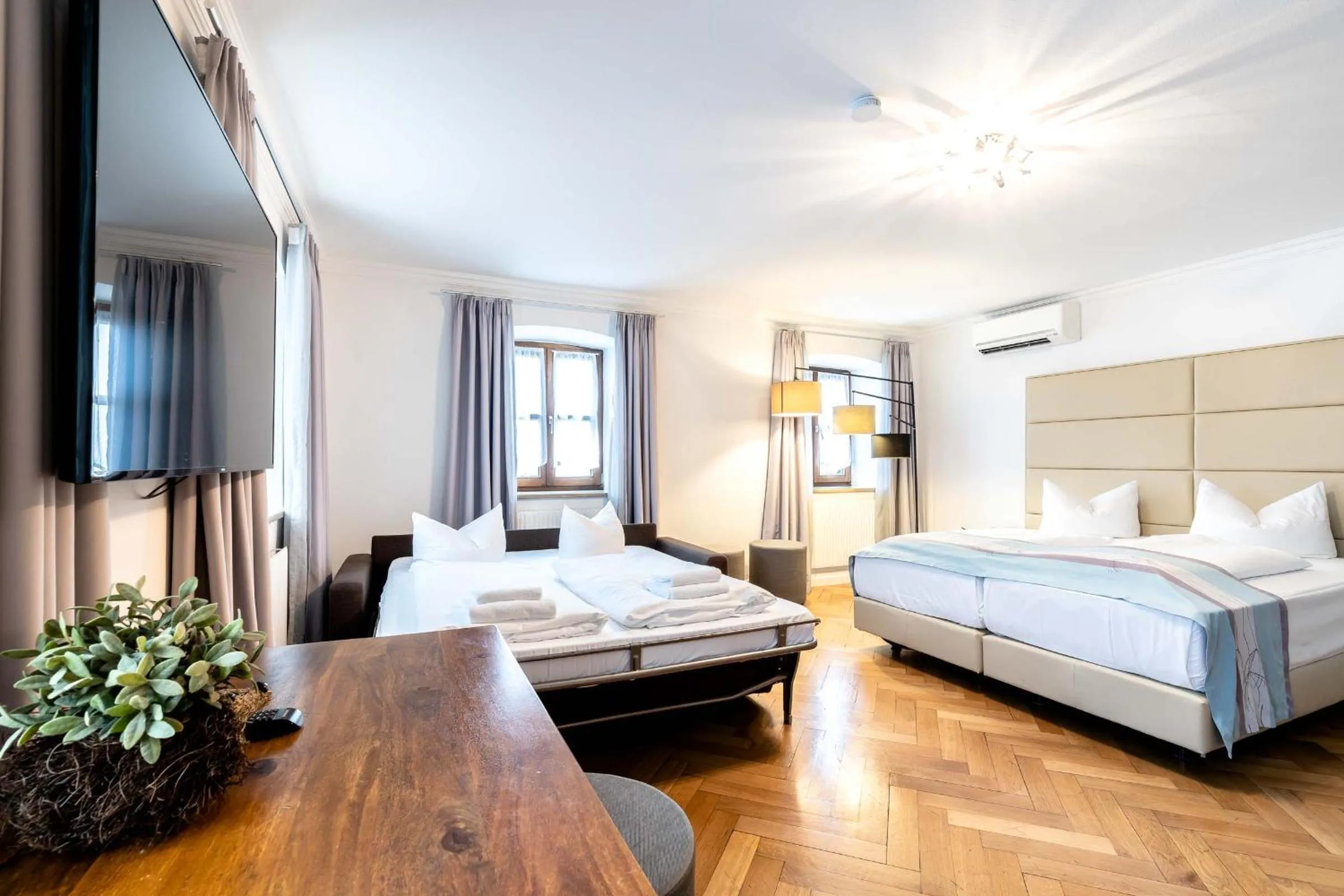 Bed in Hotel Wandinger Hof