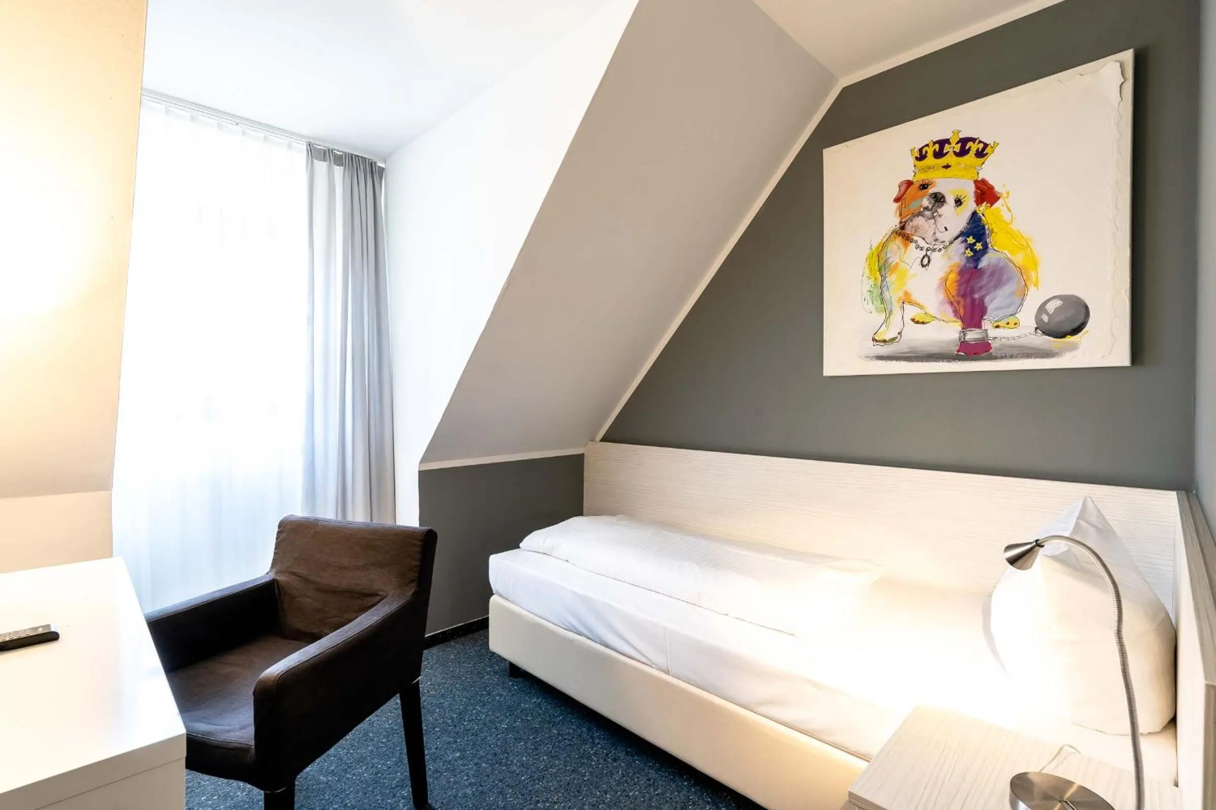 Bed in Hotel Wandinger Hof