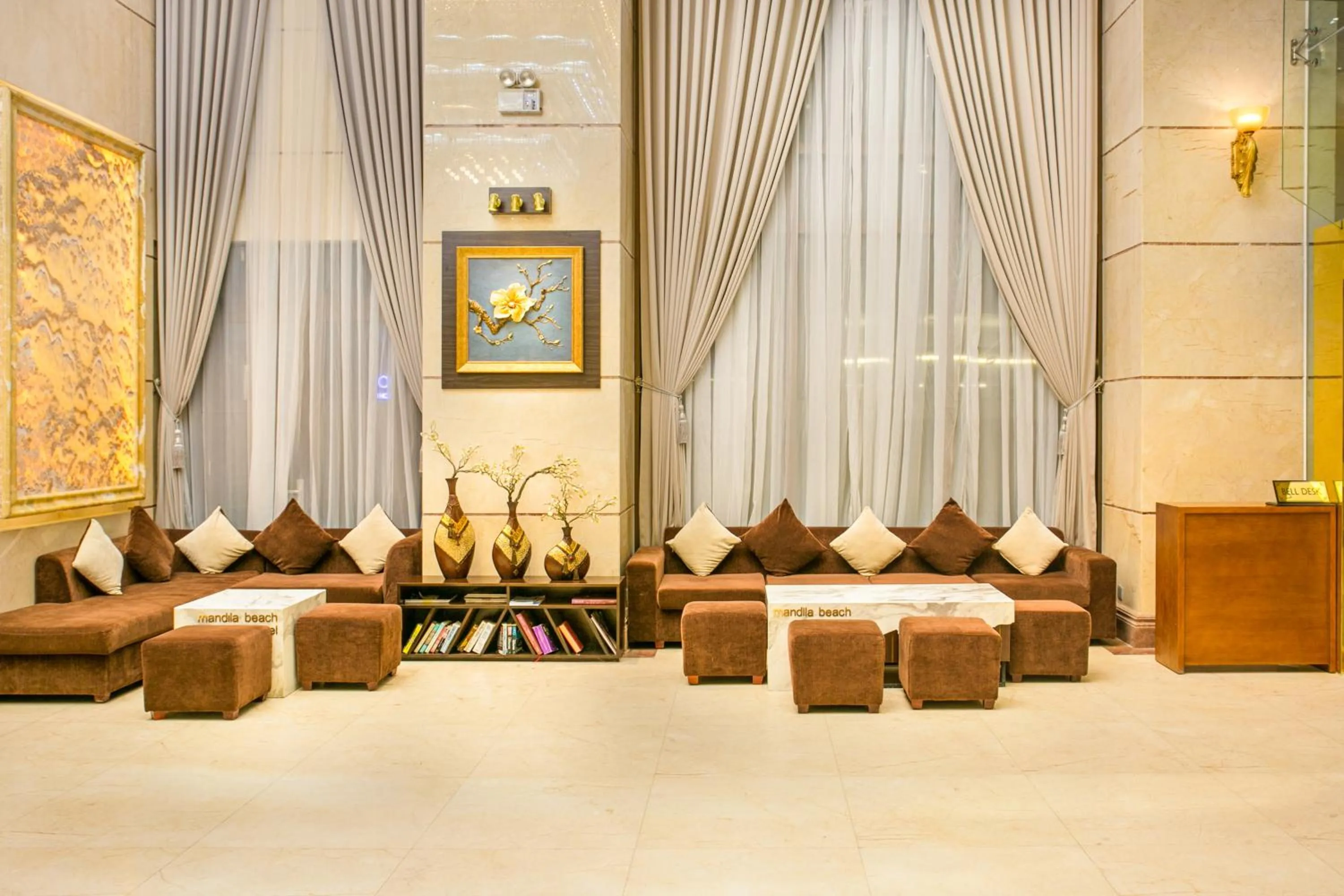 Lobby or reception in Mandila Beach Hotel Danang