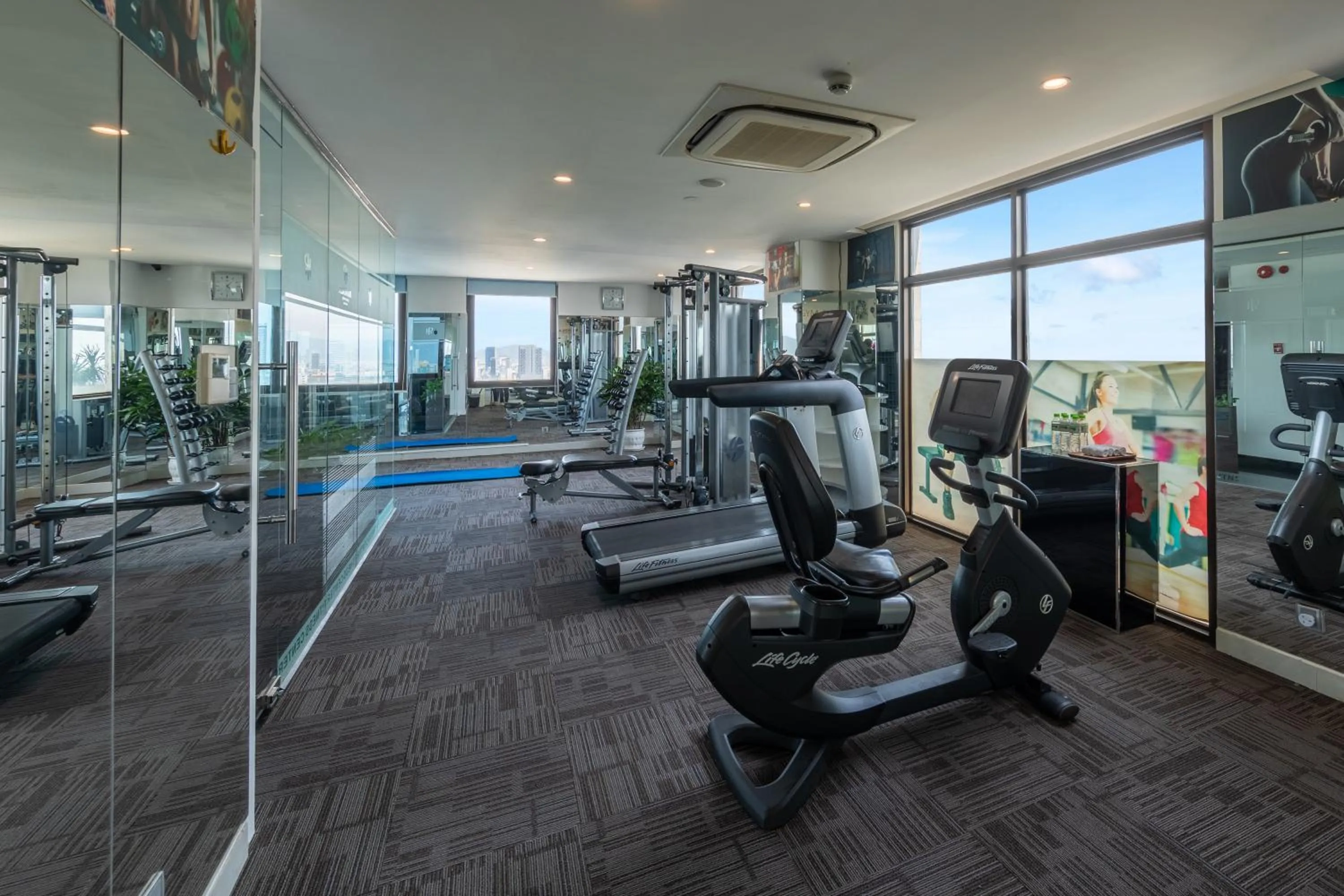 Fitness centre/facilities in Mandila Beach Hotel Danang