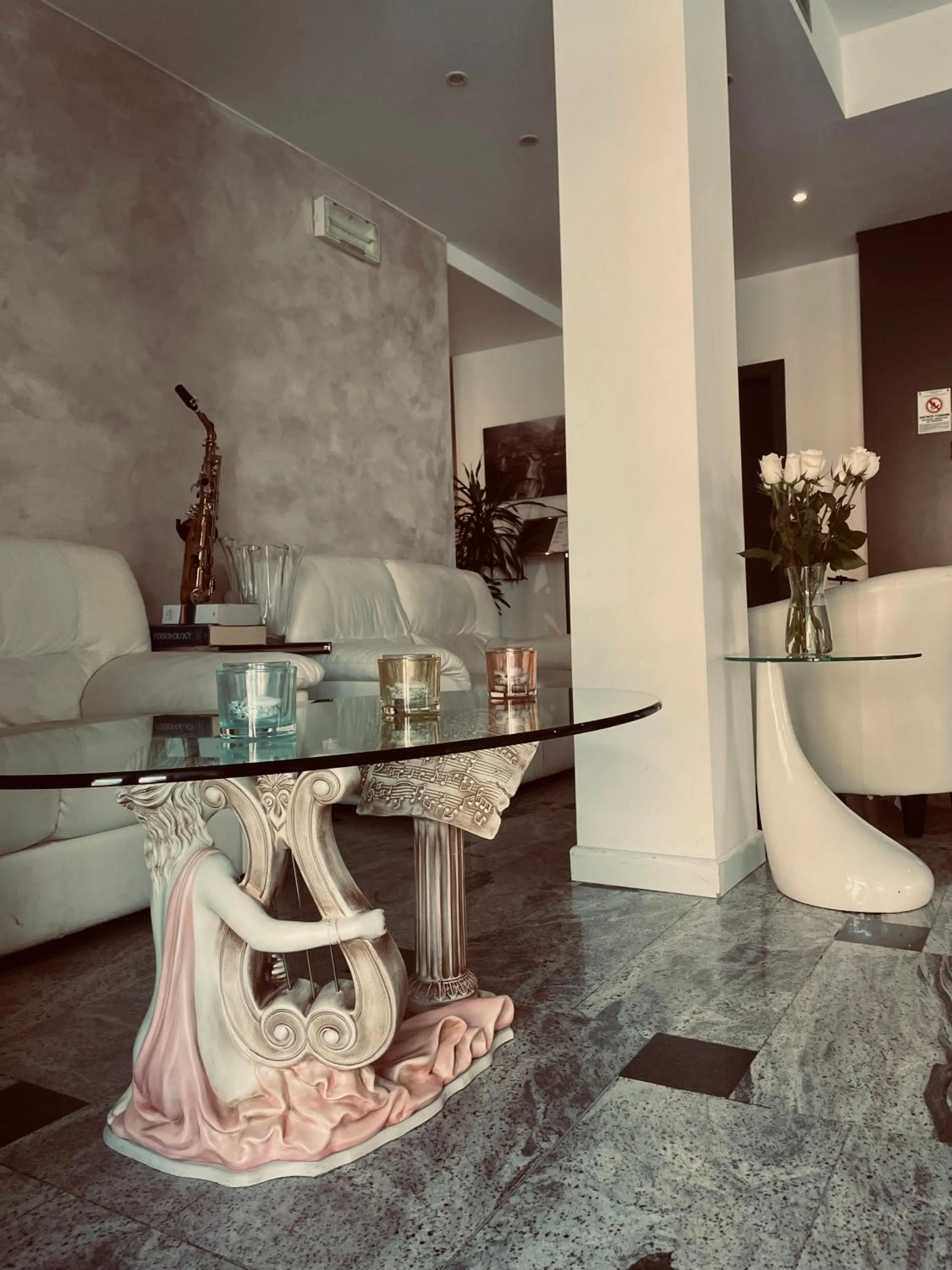 Seating area in Hotel De Nac