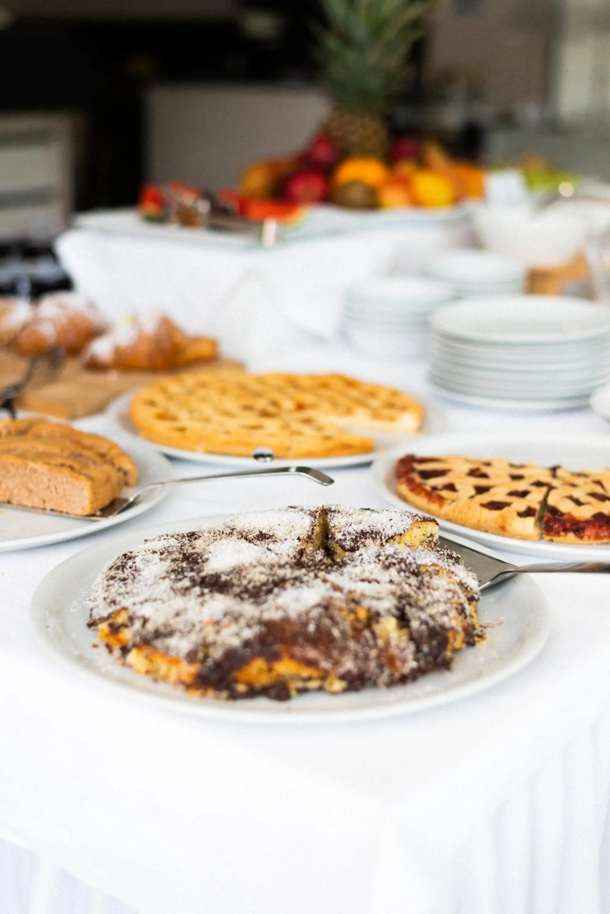 Buffet breakfast in Hotel De Nac