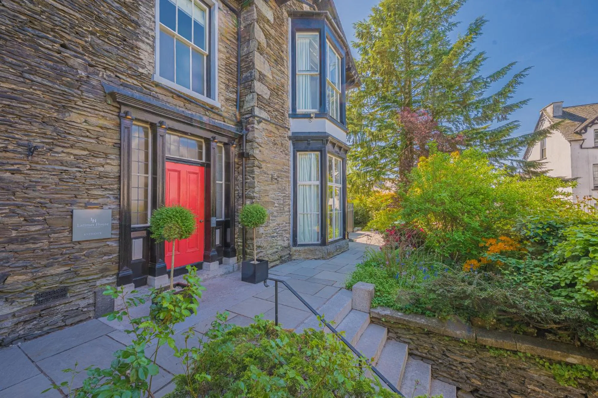 Facade/entrance in Latimer House