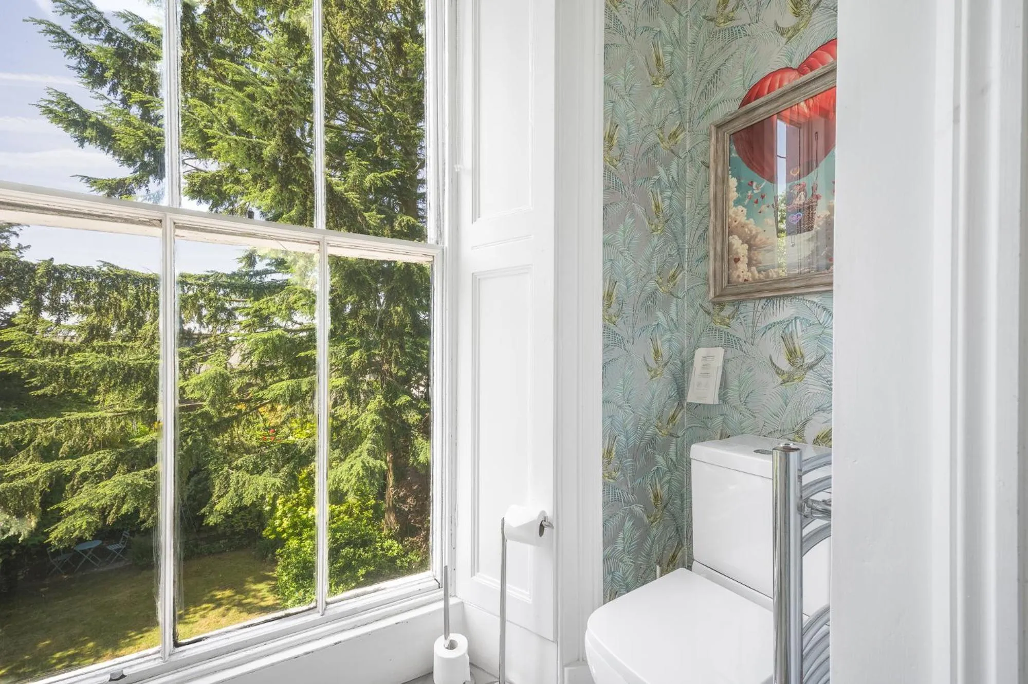 Toilet in Latimer House