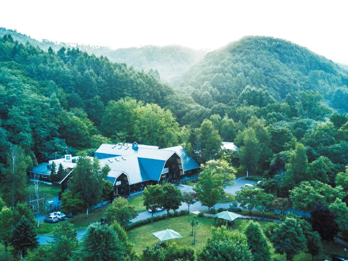 Property building in Log Hotel The Maple Lodge