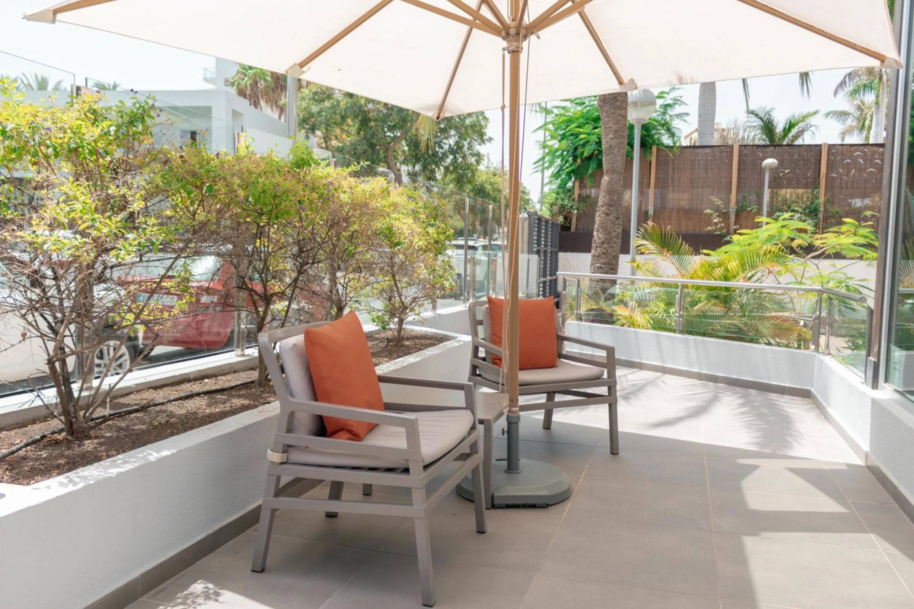Balcony/Terrace in Apartamentos El Palmar