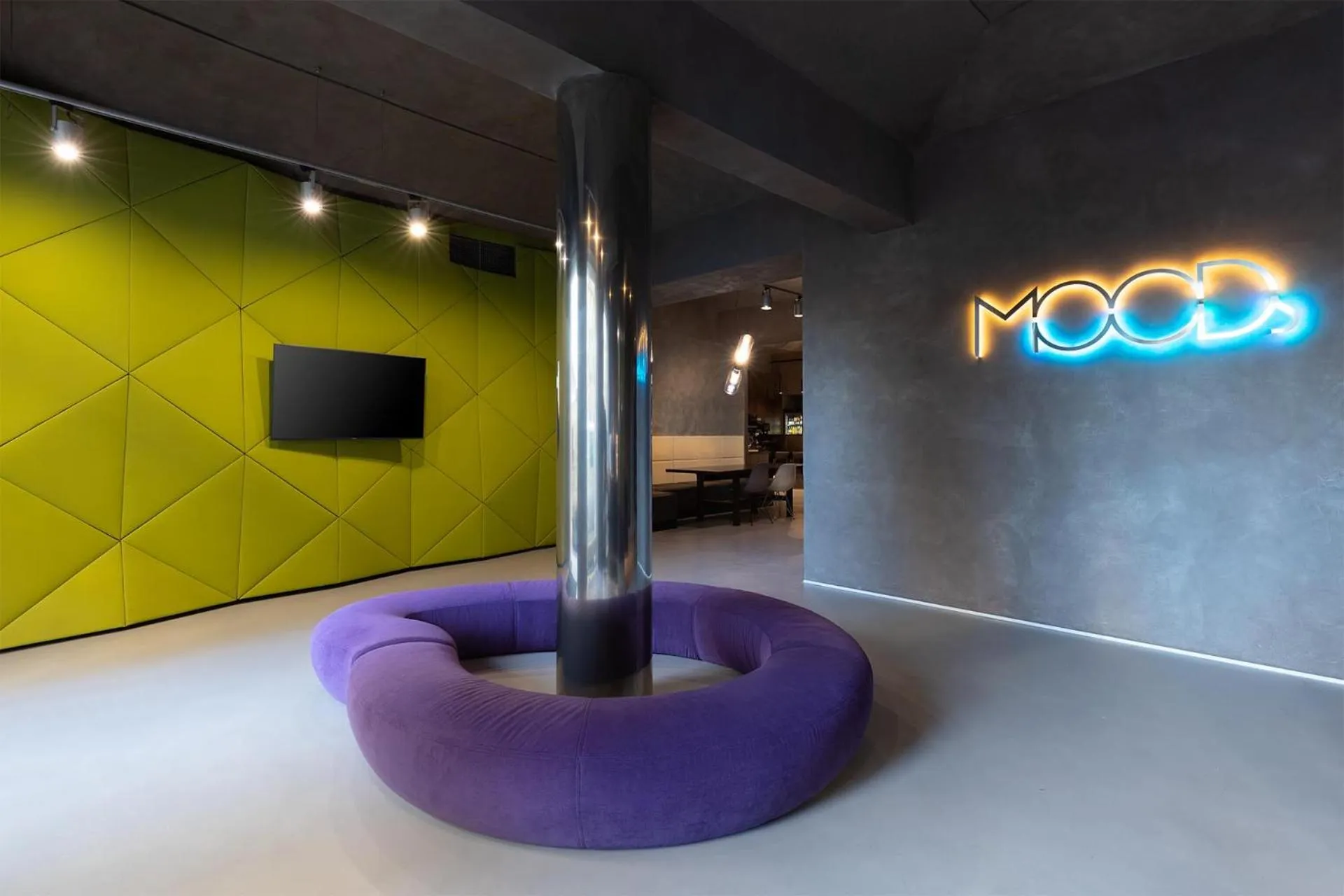 Property logo or sign in MOODs boutique hotel