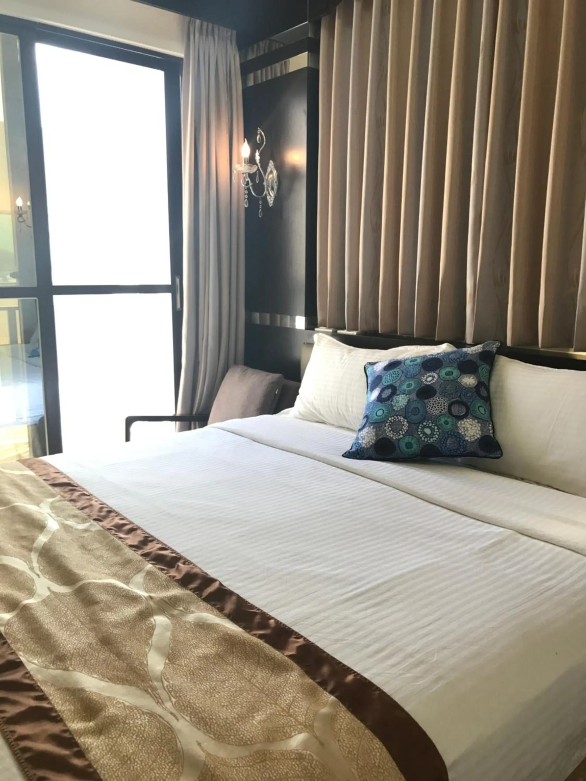 Bed in Lucky Bear Guesthouse