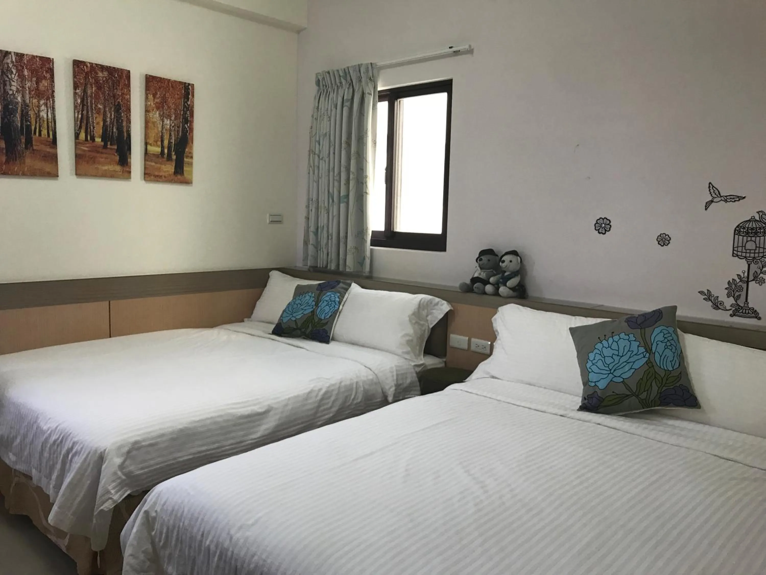 Bed in Lucky Bear Guesthouse