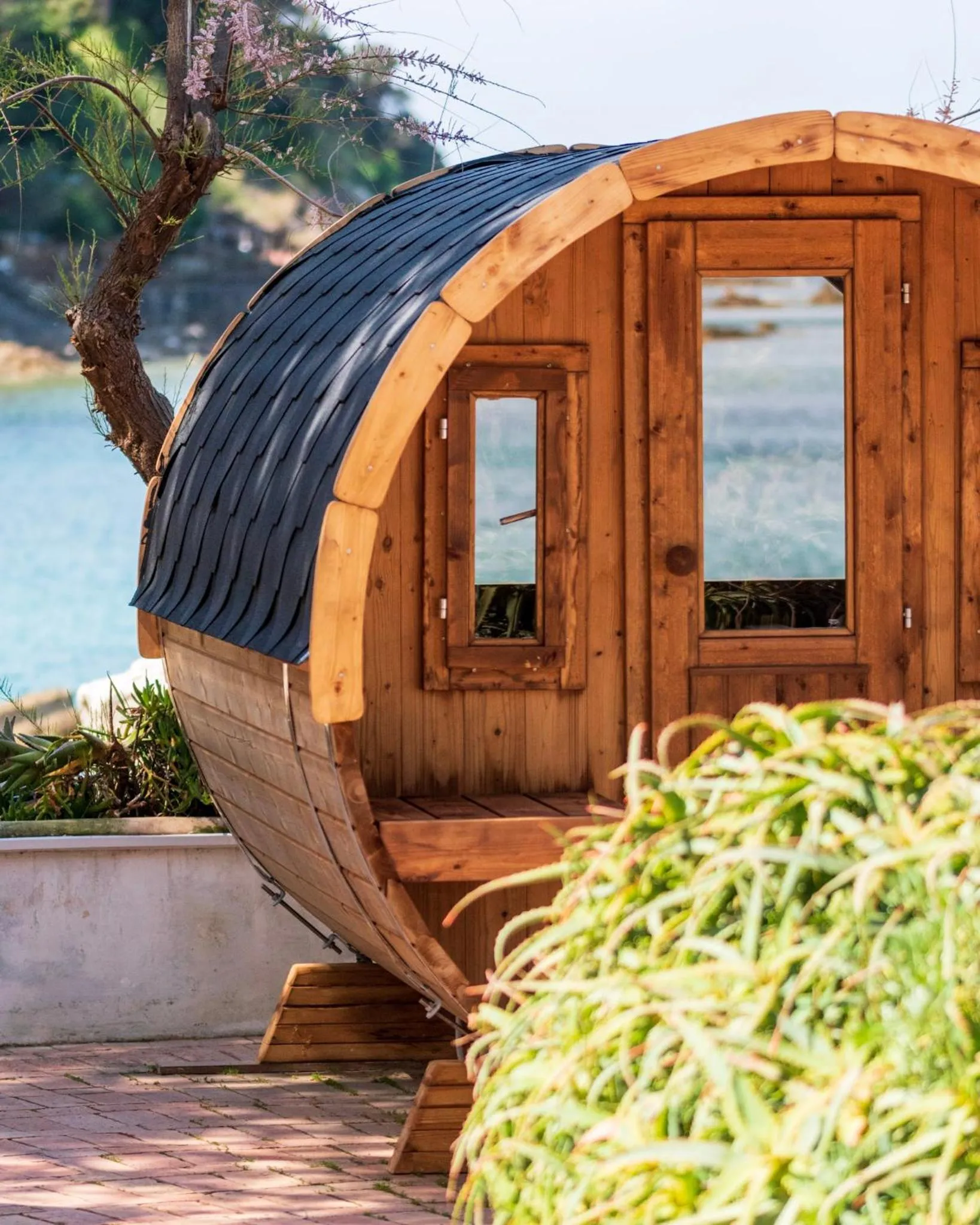 Sauna in Approdo Resort Thalasso Spa