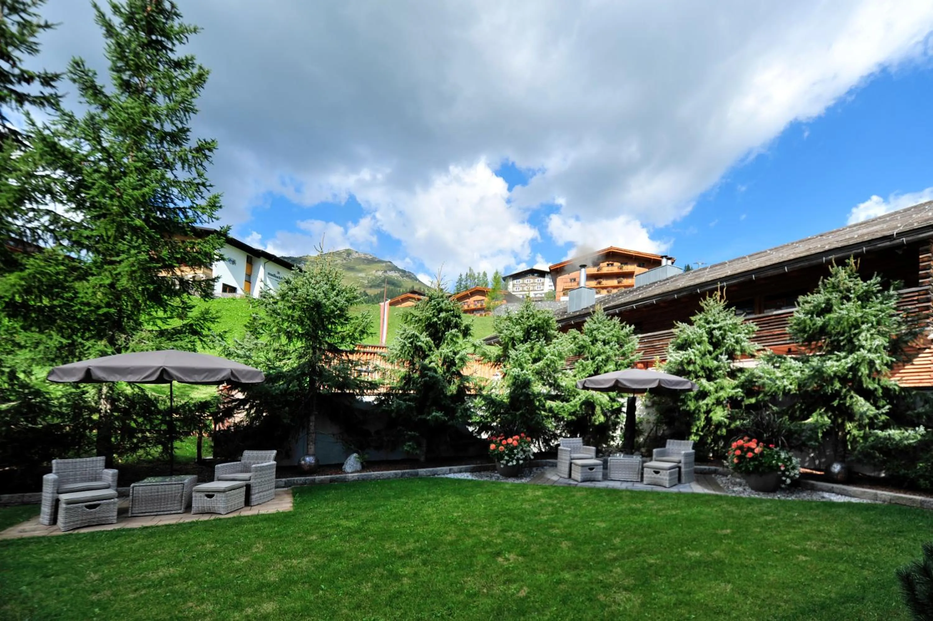 Garden in Chalet Anna Maria