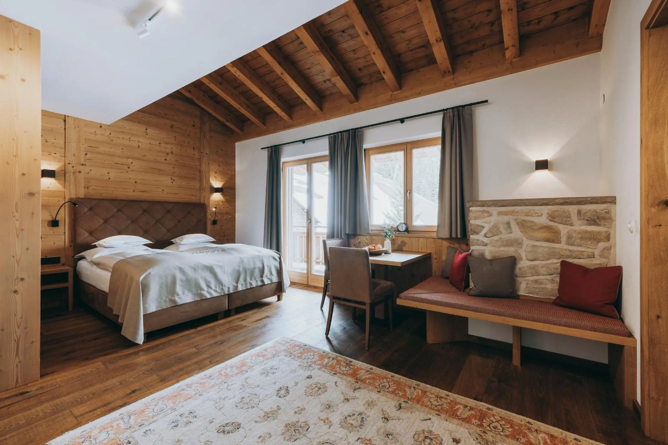 Living room, Bed in Chalet Anna Maria