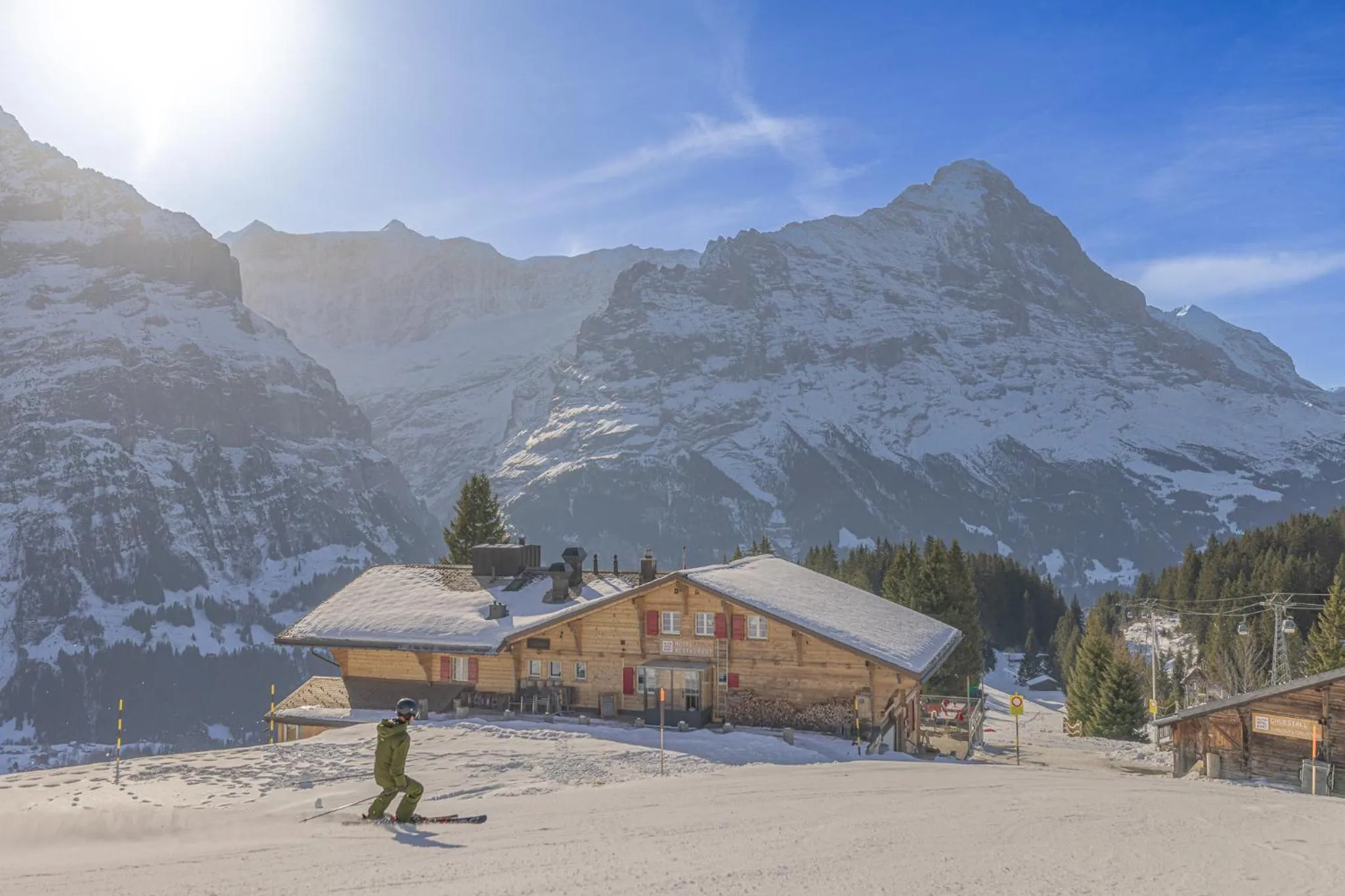 Natural landscape in Alpinhotel Bort