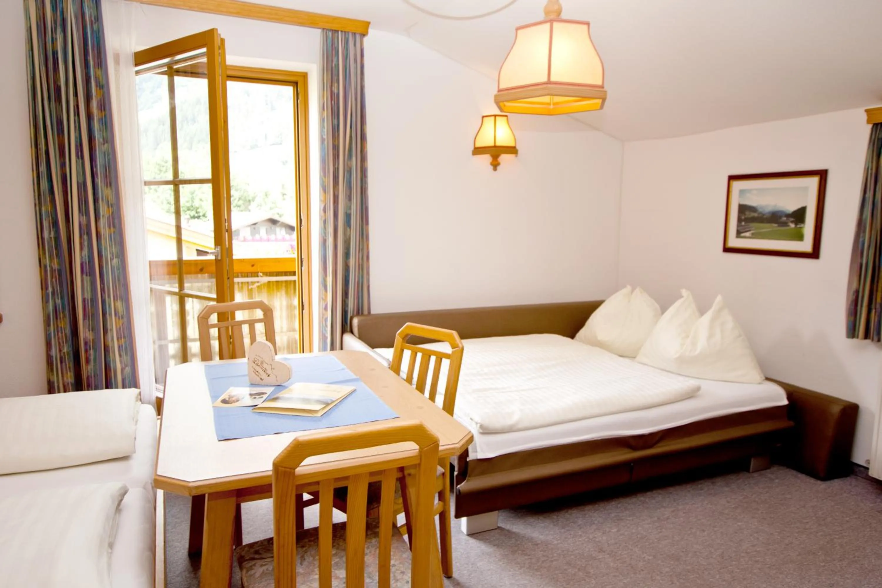 Bed in Berghotel Lämmerhof