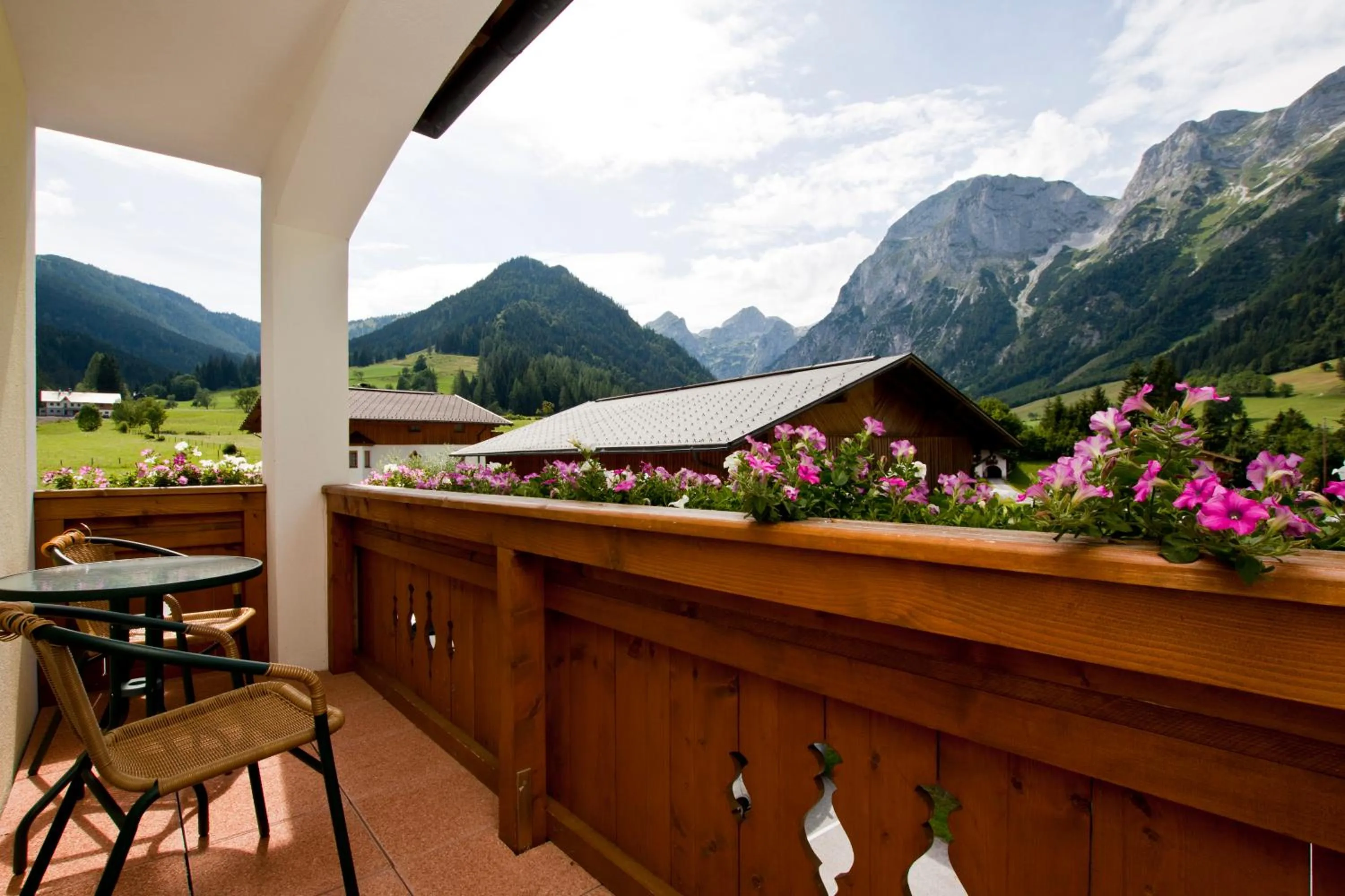 Natural landscape in Berghotel Lämmerhof