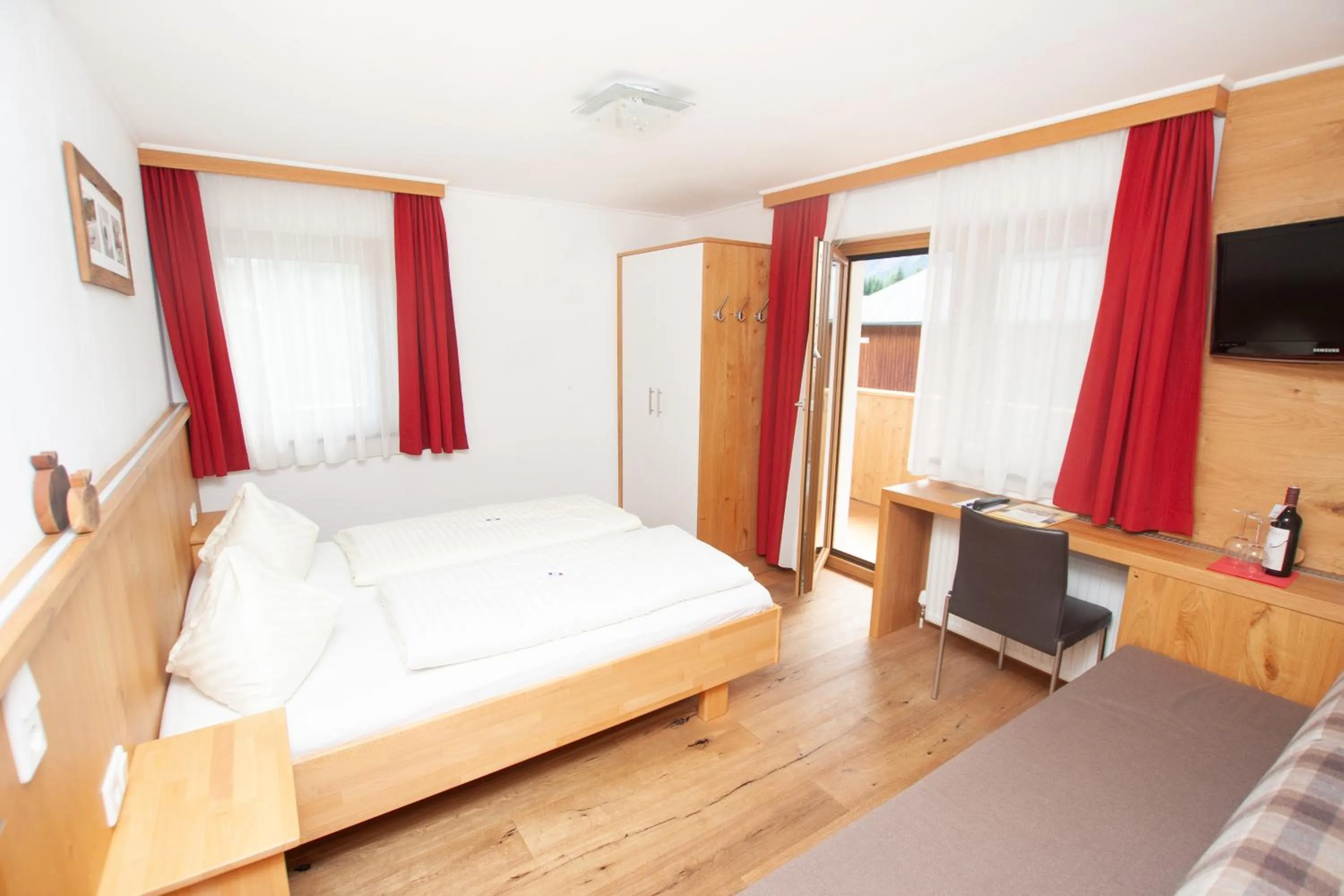 Bed in Berghotel Lämmerhof