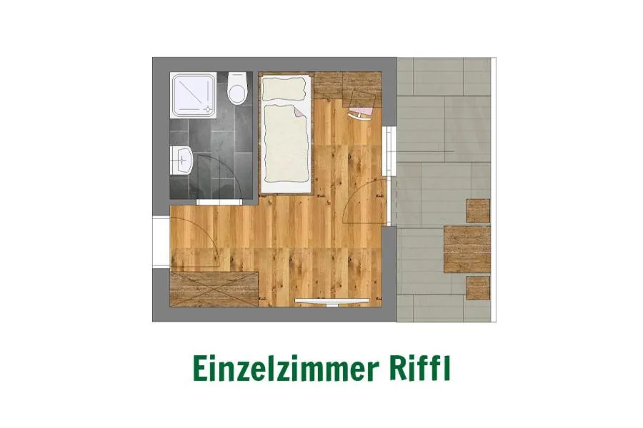 Floor plan in Berghotel Lämmerhof