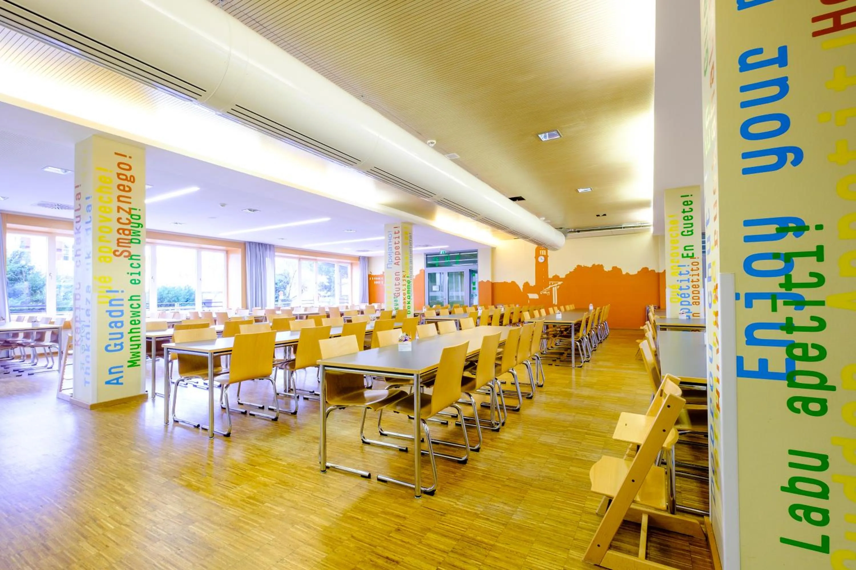 Food and drinks in HI Munich Park Youth Hostel