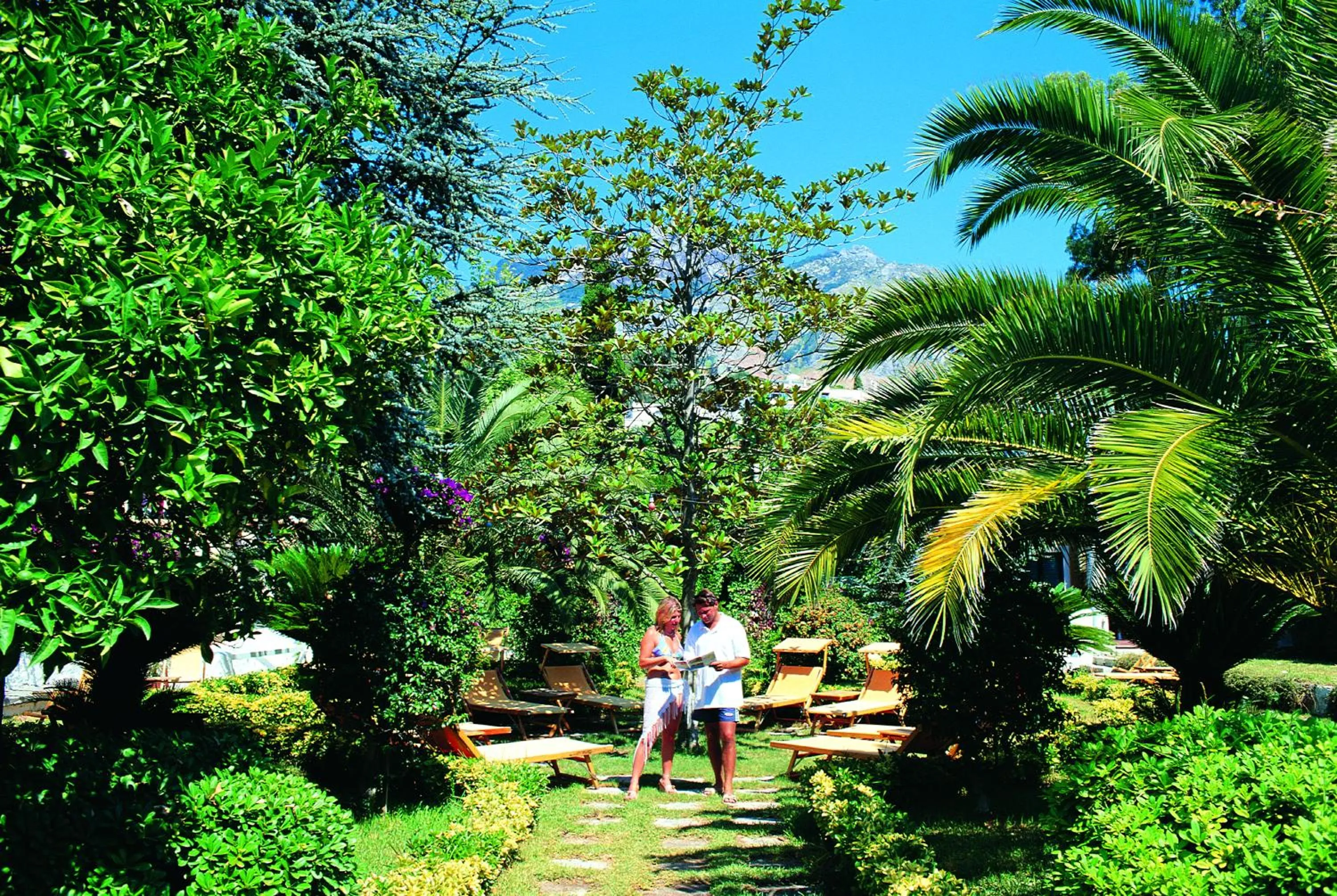 Garden in Villa Angela Hotel & Spa