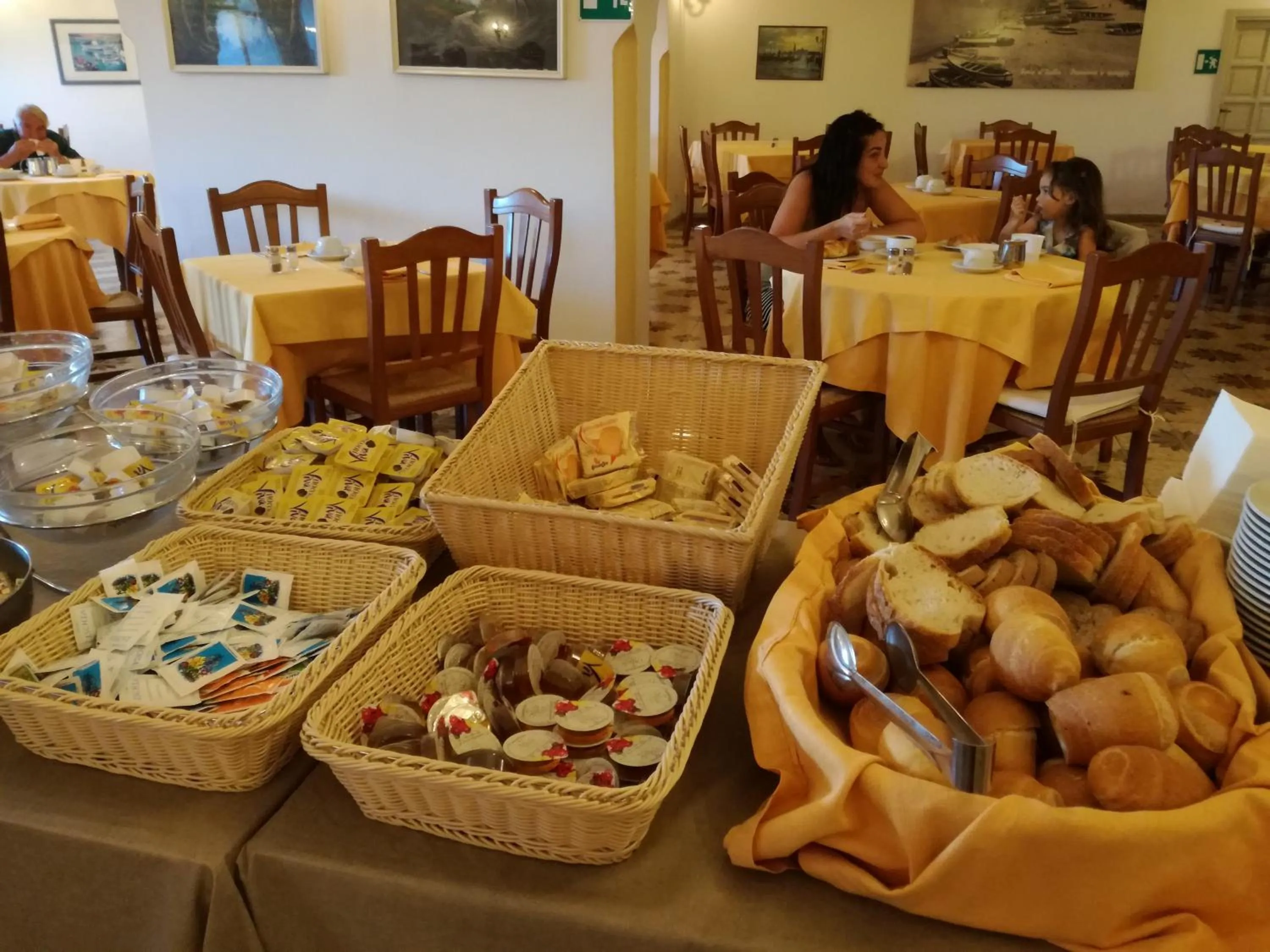 Buffet breakfast in Villa Angela Hotel & Spa