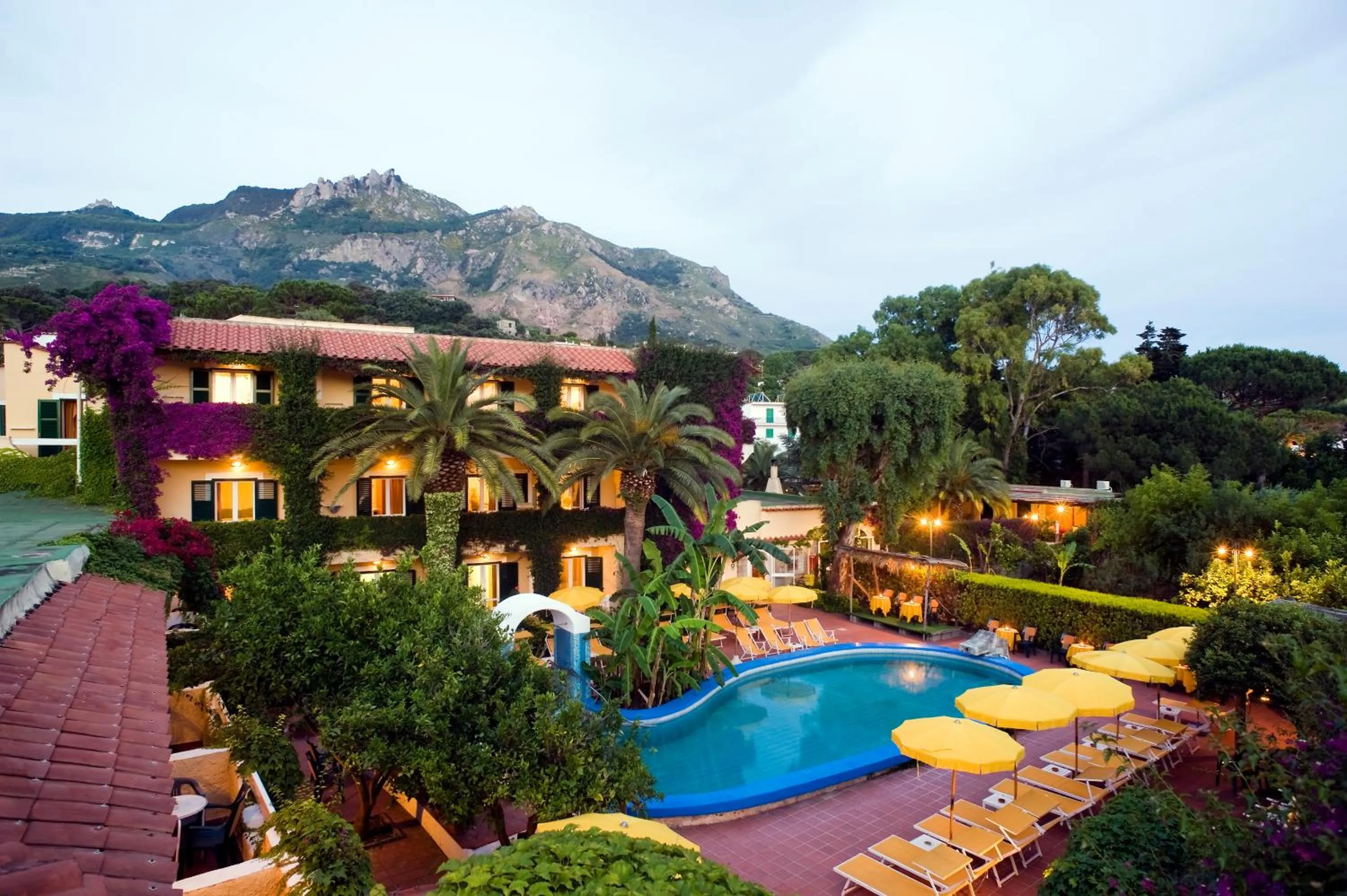 Swimming pool in Villa Angela Hotel & Spa