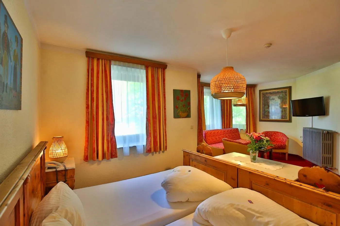 Bed in Hotel 3 Mohren