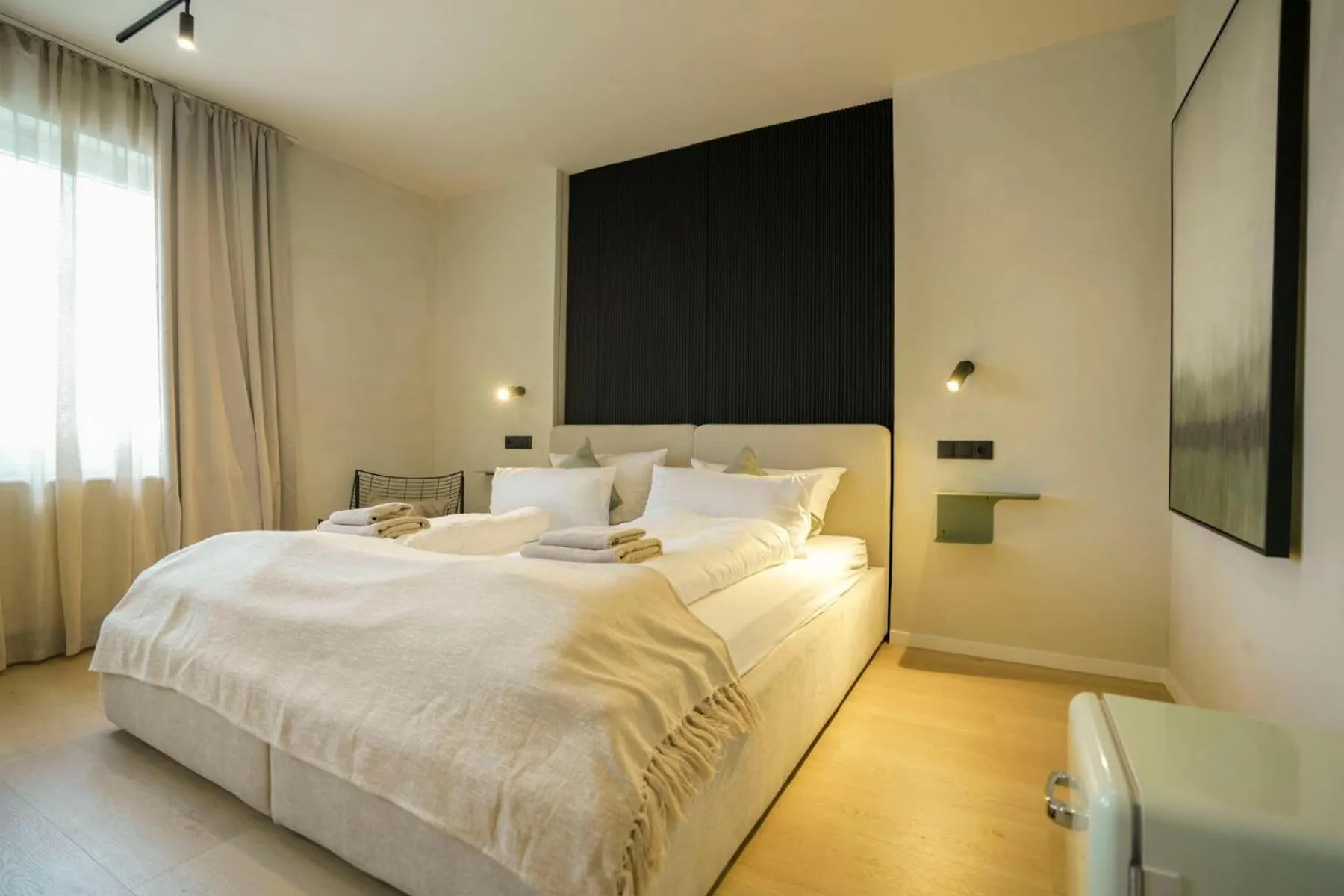 Bed in Hotel Weinhaus Kreuter